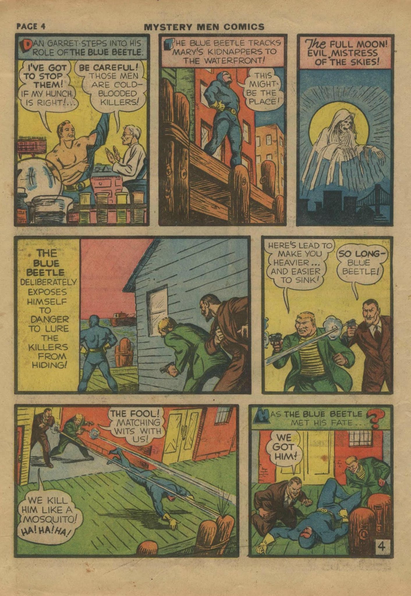 Read online Mystery Men Comics comic -  Issue #14 - 6