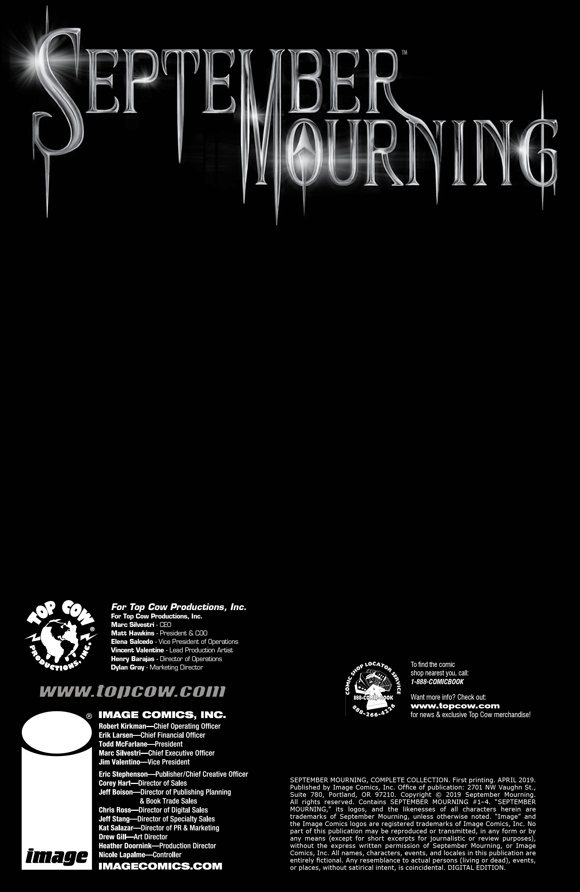 Read online September Mourning Volume 1 comic -  Issue # TPB - 4