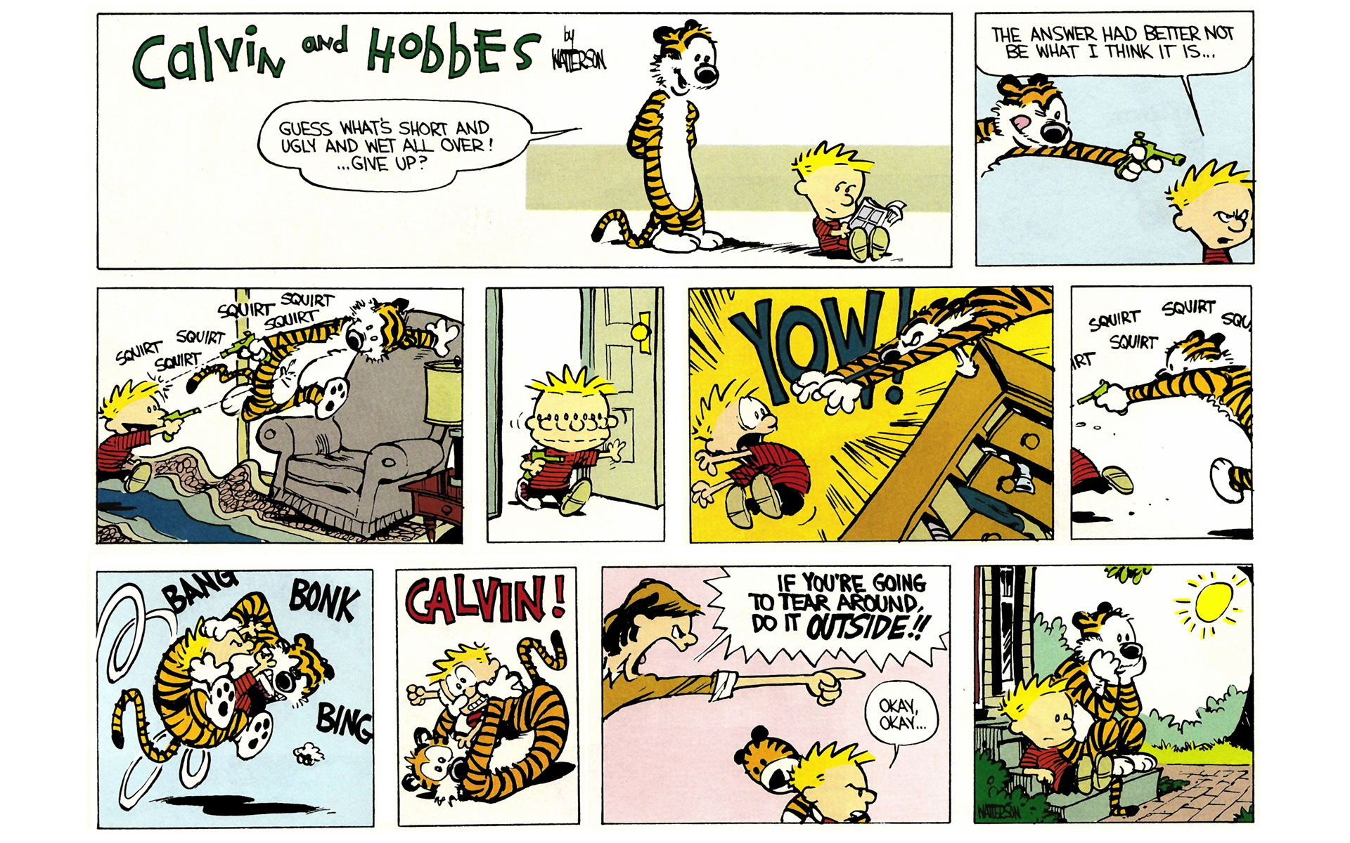 Read online Calvin and Hobbes comic -  Issue #1 - 143