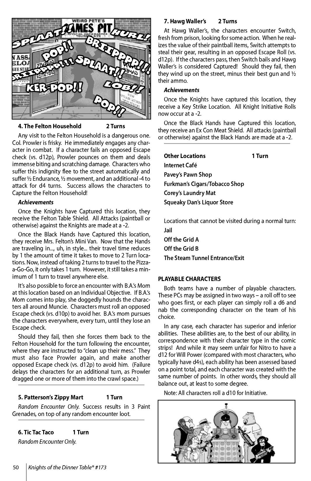 Read online Knights of the Dinner Table comic -  Issue #173 - 52