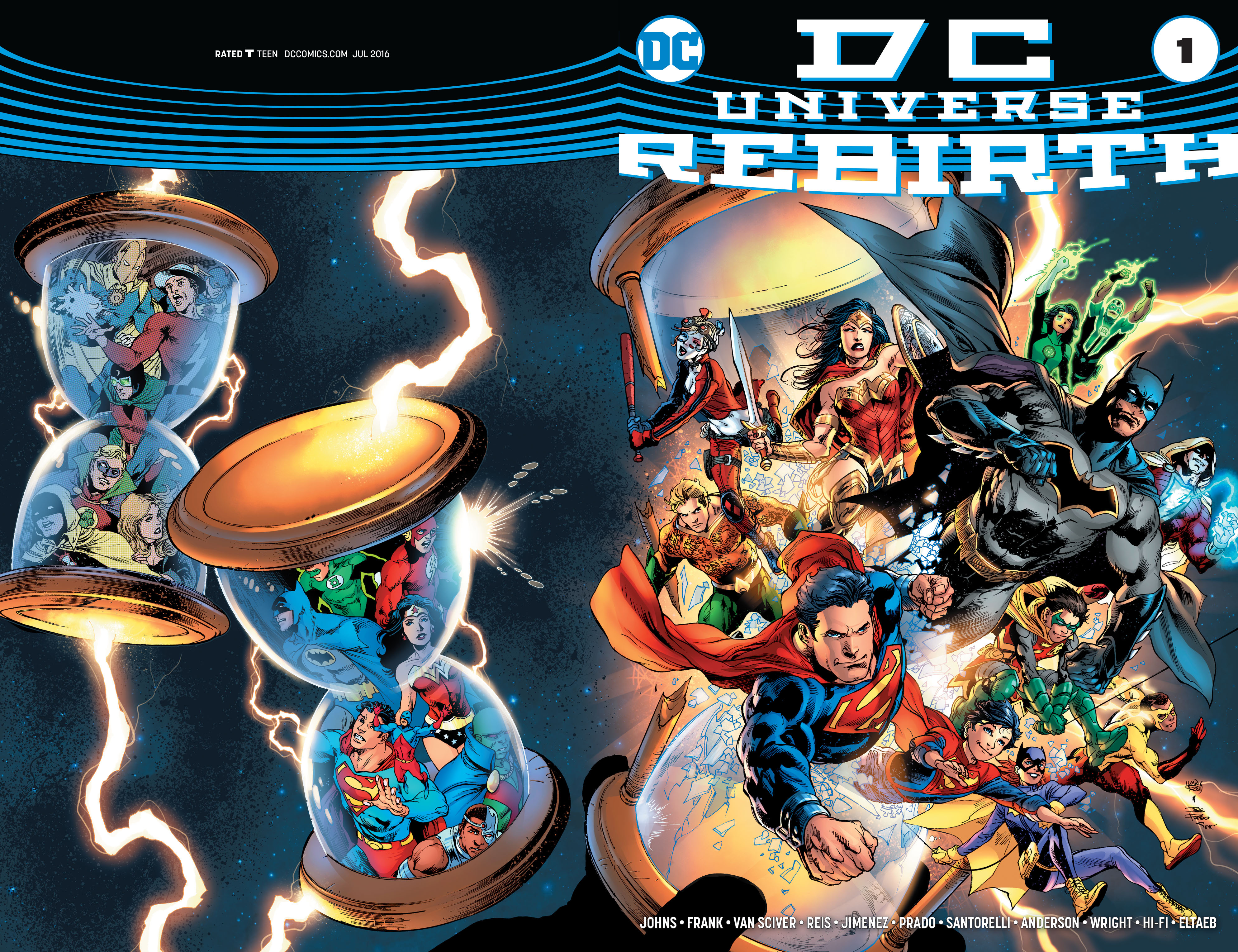 Read online DC Universe: Rebirth comic -  Issue # Full - 3