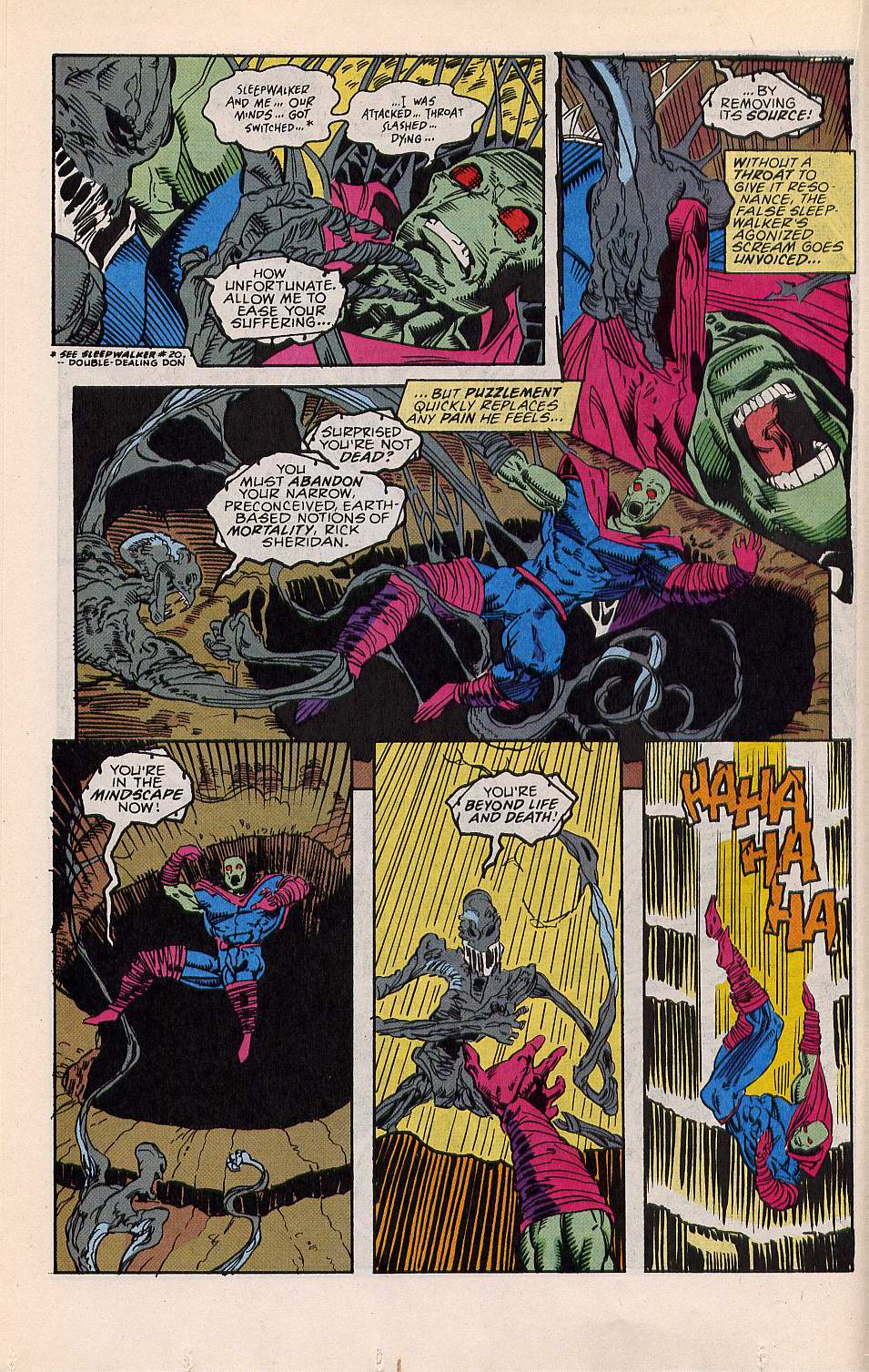 Read online Sleepwalker comic -  Issue #22 - 17