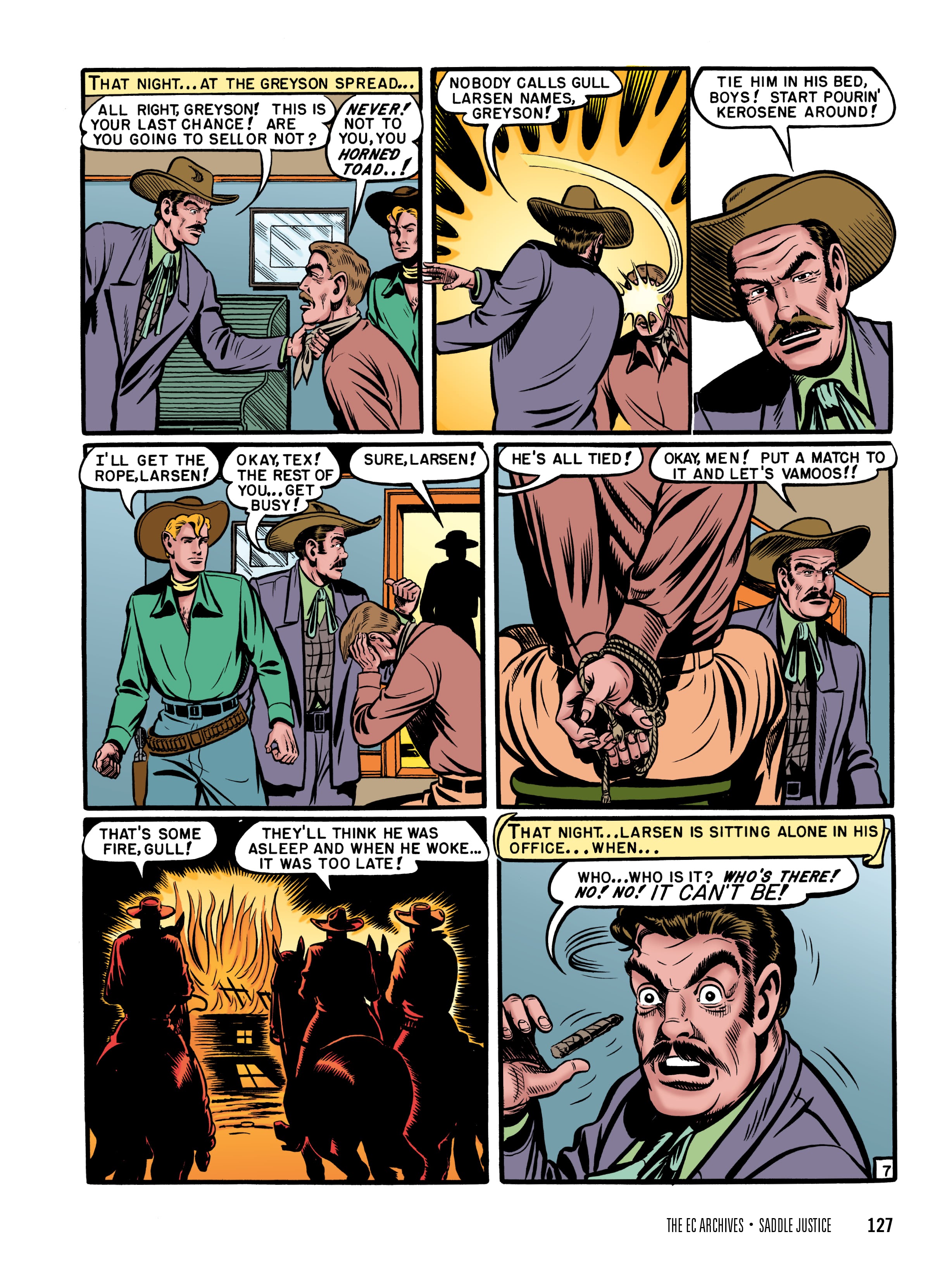 Read online The EC Archives: Saddle Justice comic -  Issue # TPB (Part 2) - 29