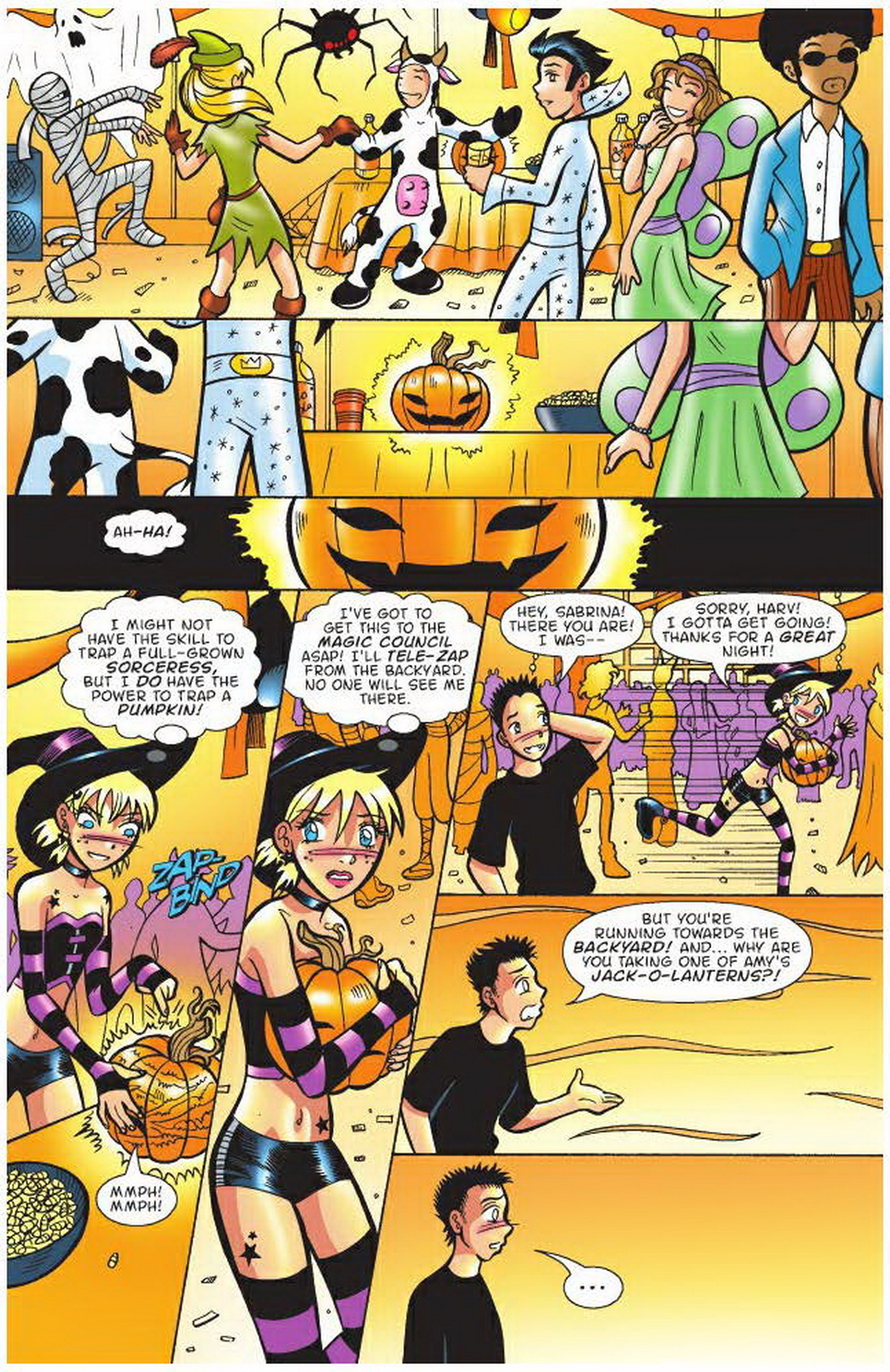 Read online Sabrina the Teenage Witch: 50 Magical Stories comic -  Issue # TPB (Part 2) - 48