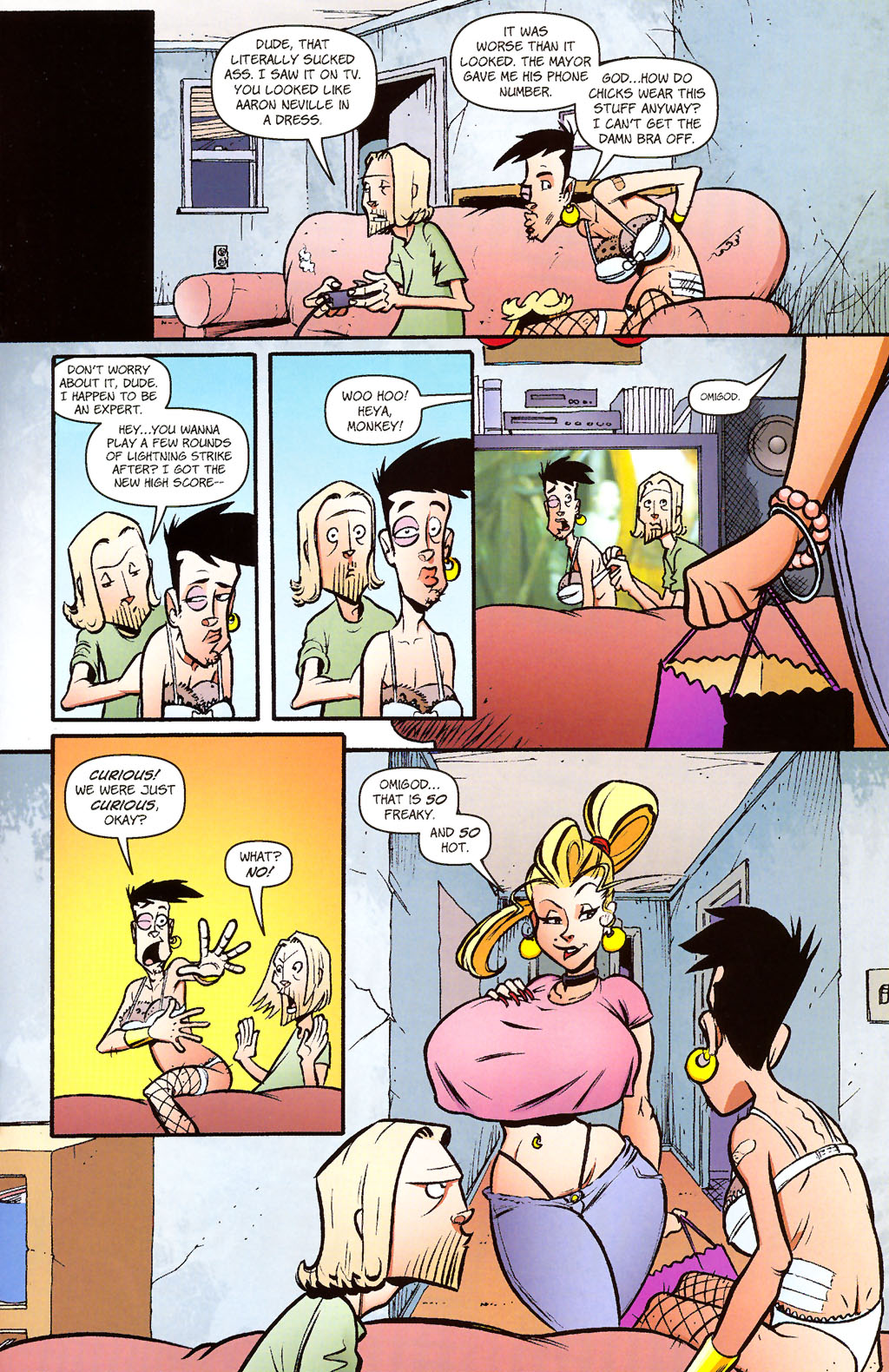 Read online Paul Jenkins' Sidekick comic -  Issue #2 - 17