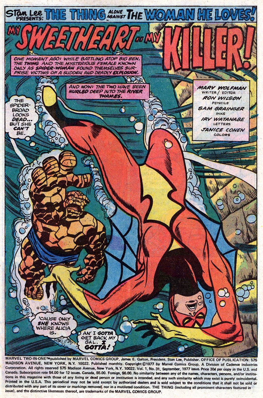 Marvel Two-In-One (1974) issue 31 - Page 2