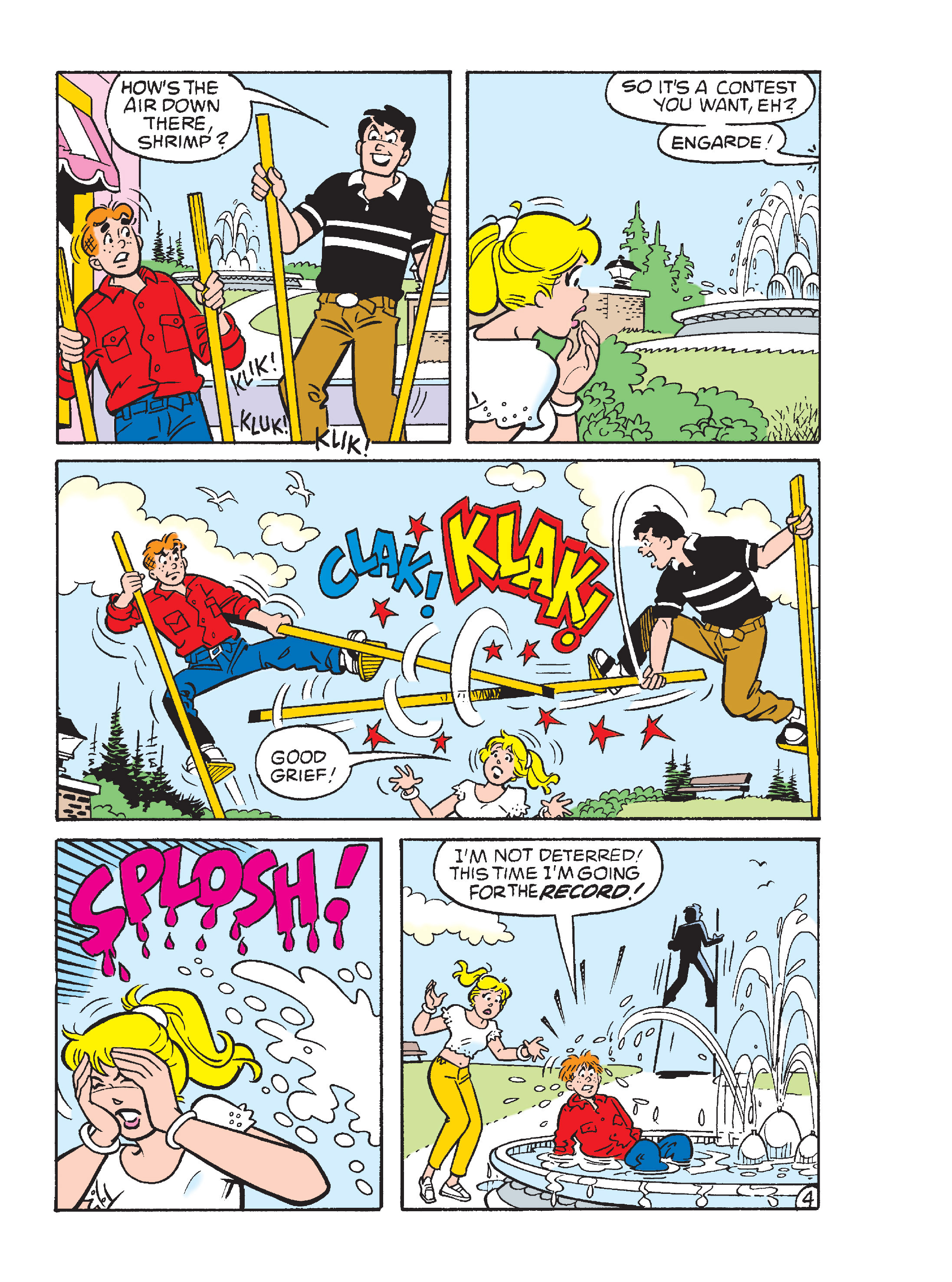 Read online Archie's Funhouse Double Digest comic -  Issue #15 - 206