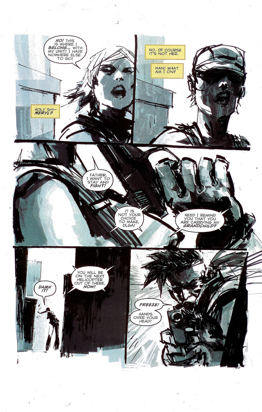 Read online Metal Gear Solid: Sons of Liberty comic -  Issue #3 - 16