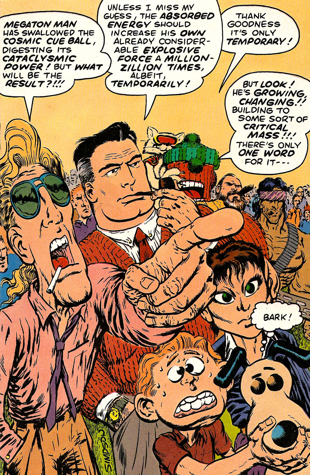 Read online Megaton Man comic -  Issue #10 - 3
