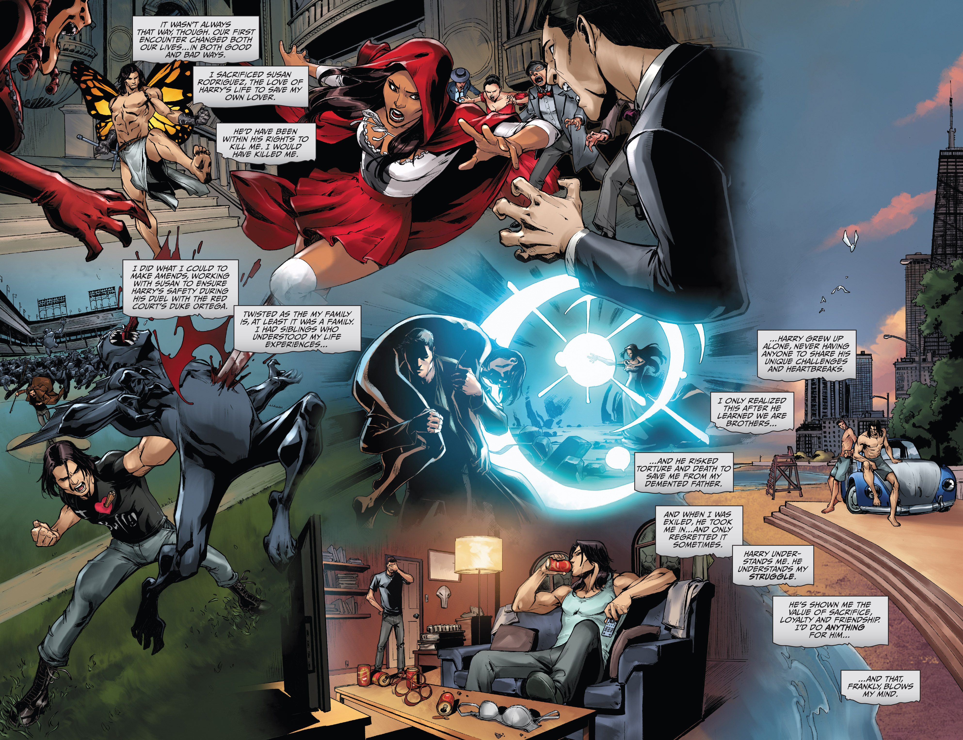 Read online Jim Butcher's The Dresden Files: War Cry comic -  Issue #4 - 13