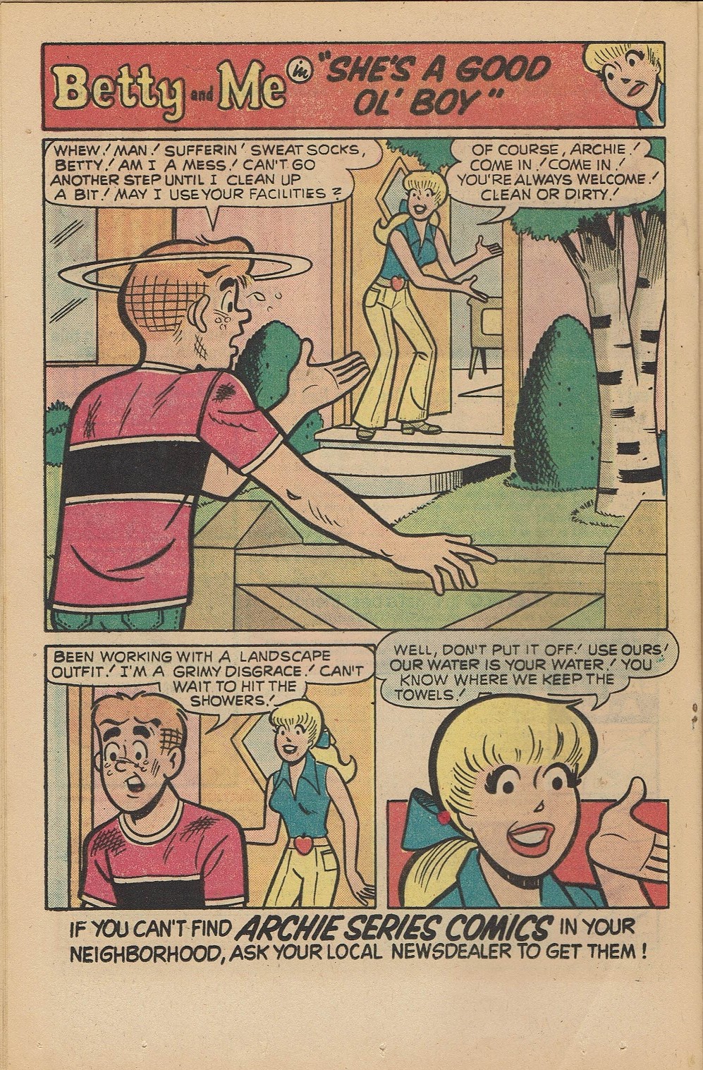 Read online Betty and Me comic -  Issue #71 - 20