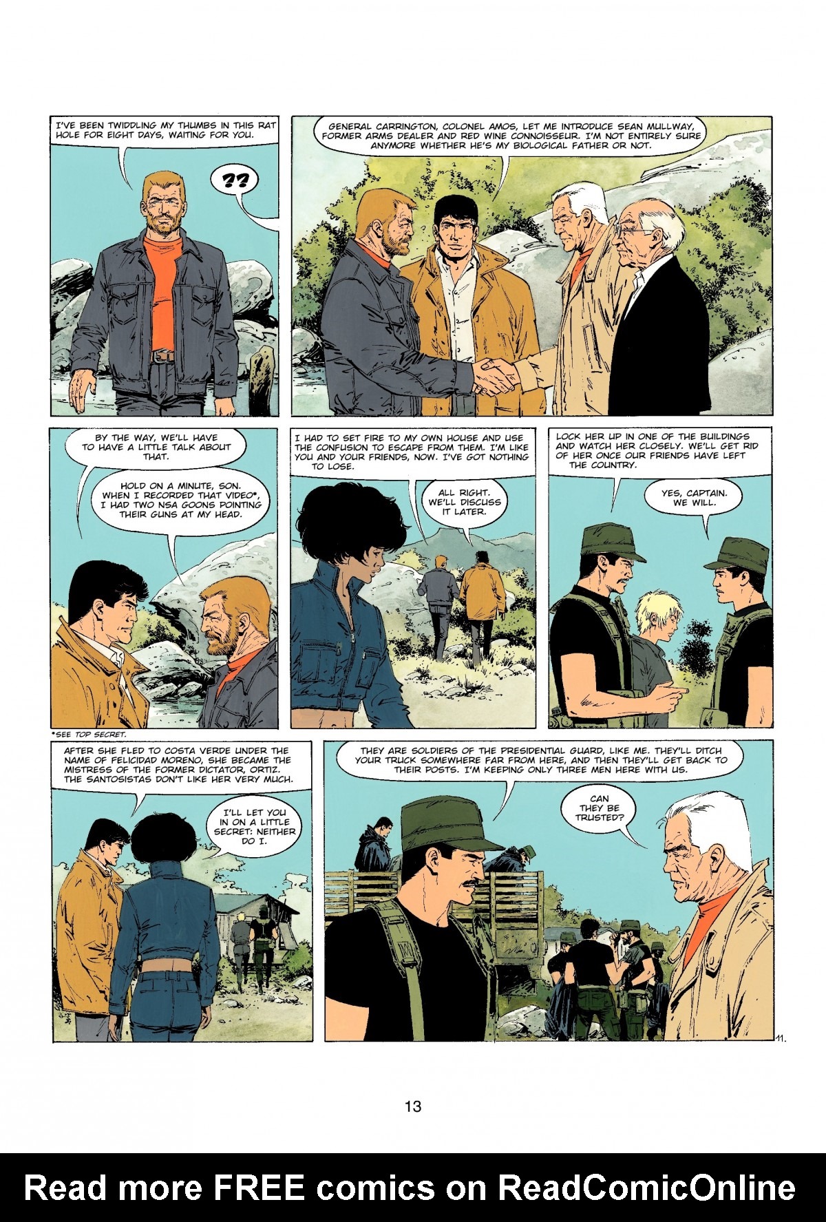 Read online XIII comic -  Issue #15 - 13