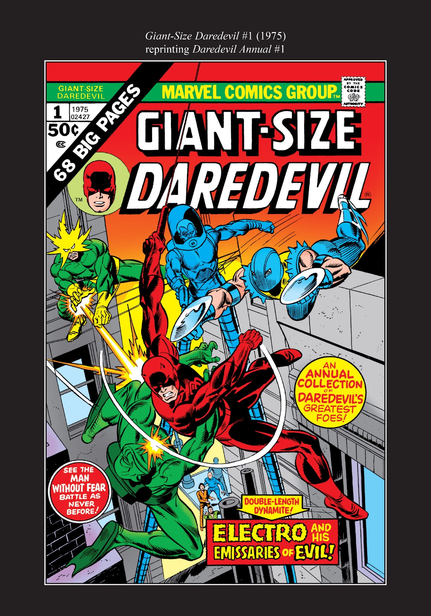 Read online Marvel Masterworks: Daredevil comic -  Issue # TPB 12 - 71