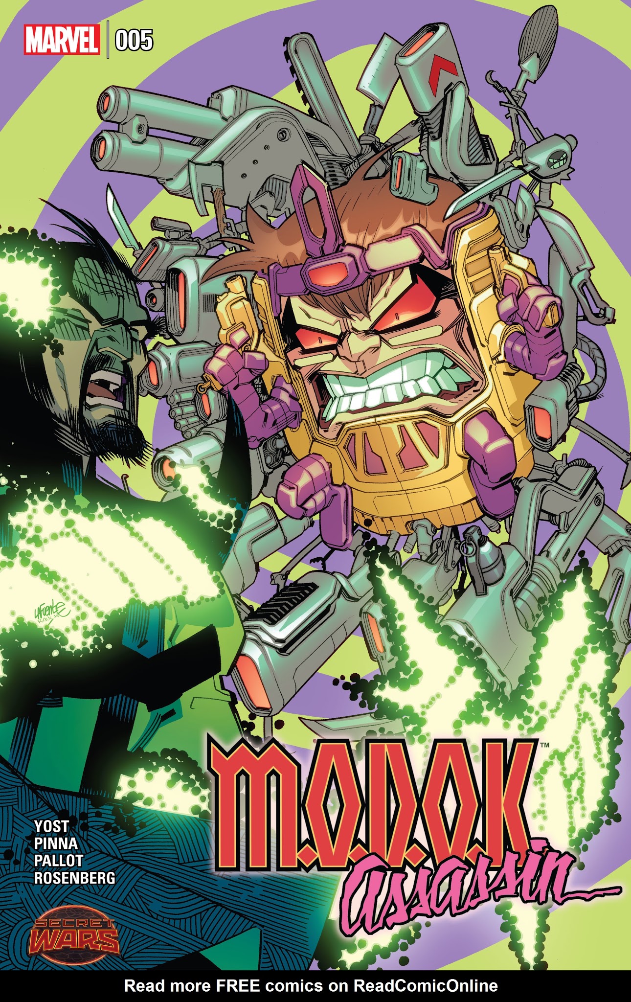 Read online M.O.D.O.K. Assassin comic -  Issue #5 - 1