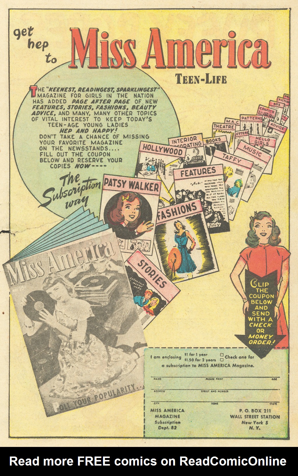 Read online Margie Comics comic -  Issue #37 - 19