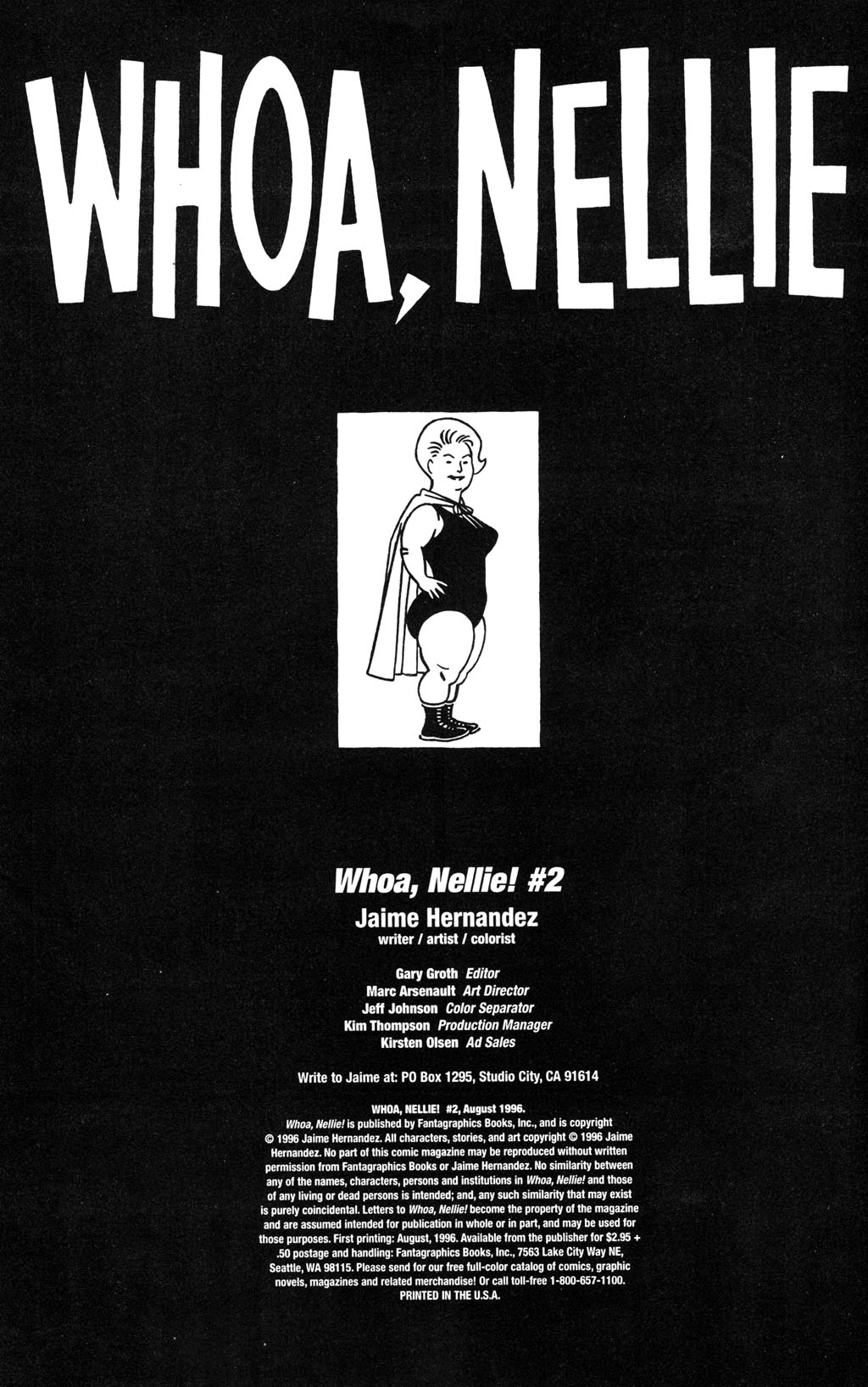 Read online Whoa, Nellie! comic -  Issue #2 - 4