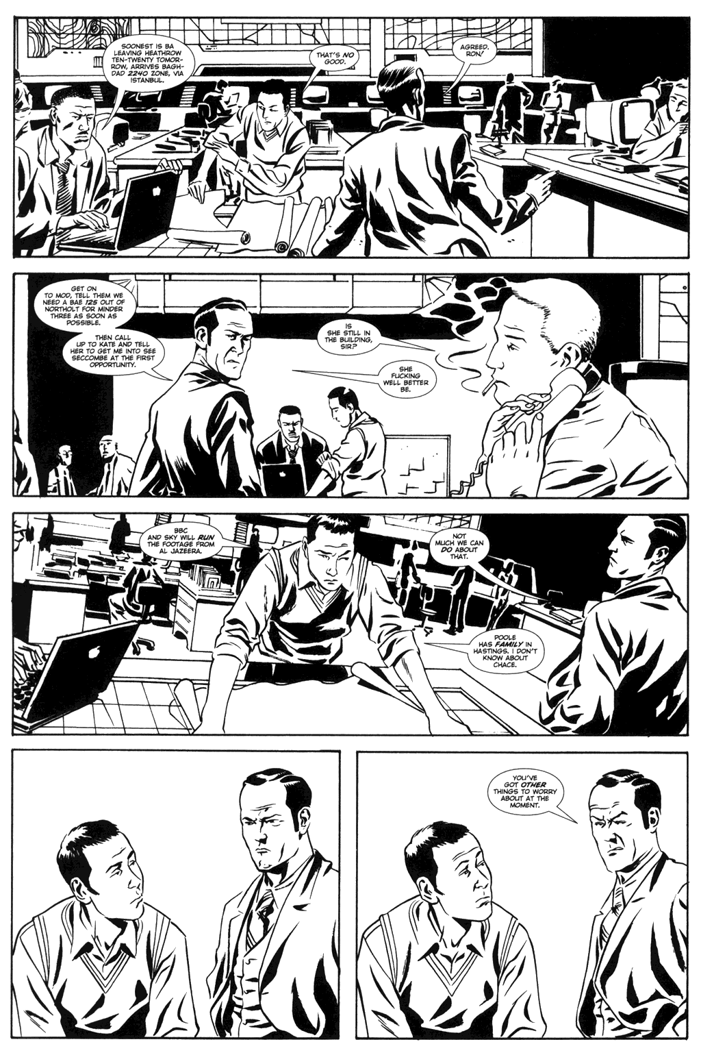 Read online Queen & Country comic -  Issue #31 - 15