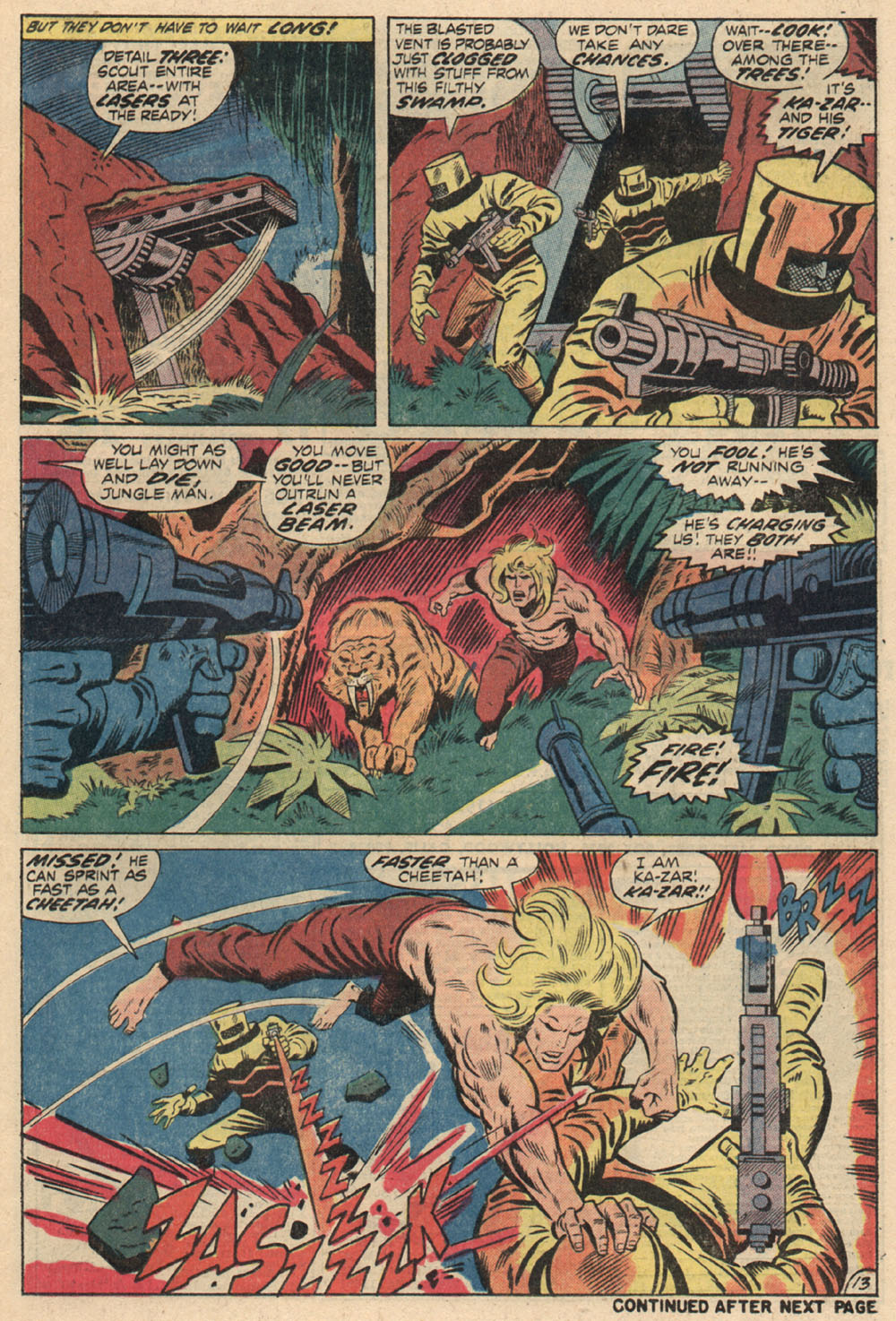 Read online Astonishing Tales (1970) comic -  Issue #13 - 14