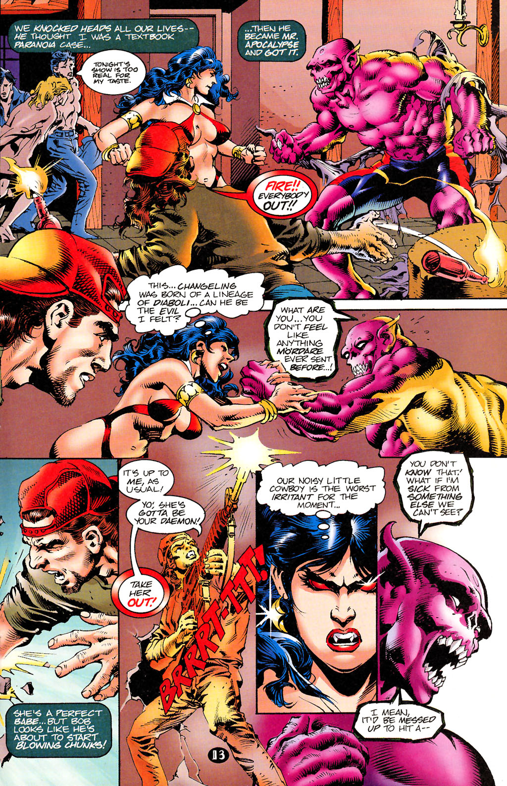 Read online Vampirella Strikes (1995) comic -  Issue #5 - 19