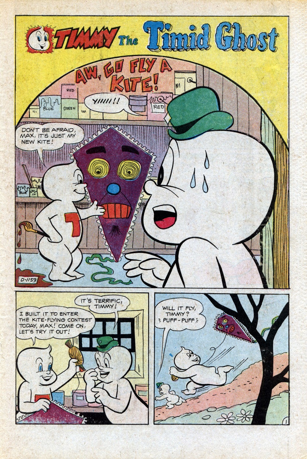 Read online Timmy the Timid Ghost comic -  Issue #22 - 26