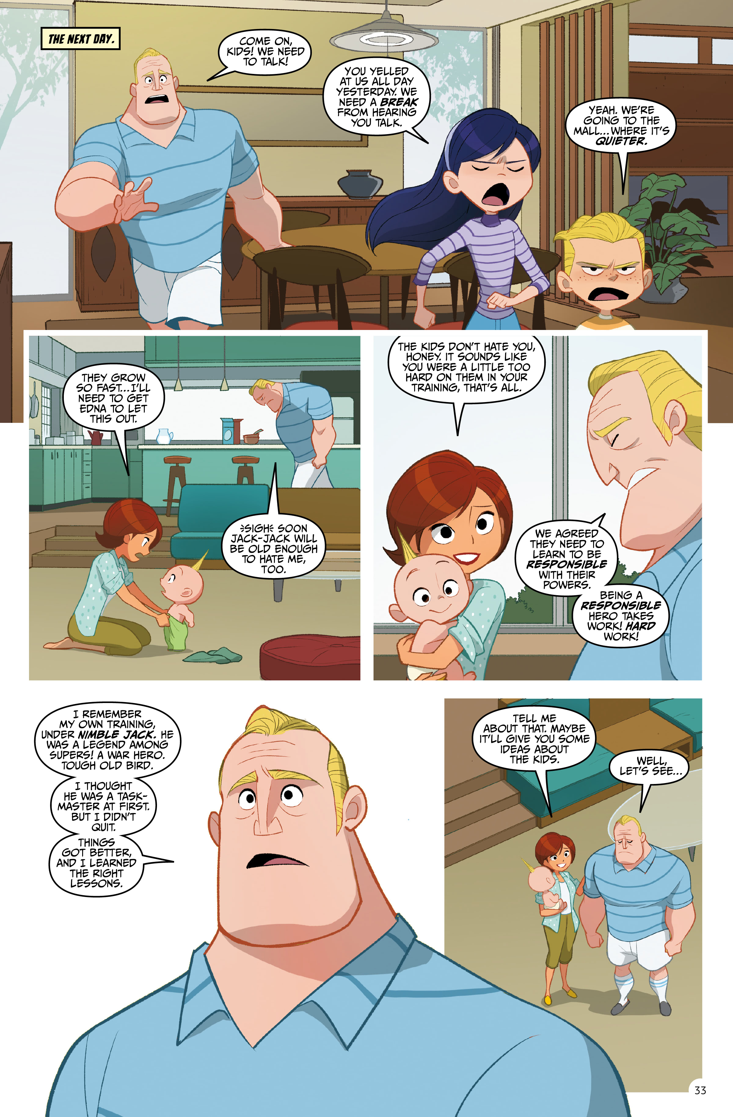Read online Disney/PIXAR Incredibles 2 Library Edition comic -  Issue # TPB (Part 1) - 32