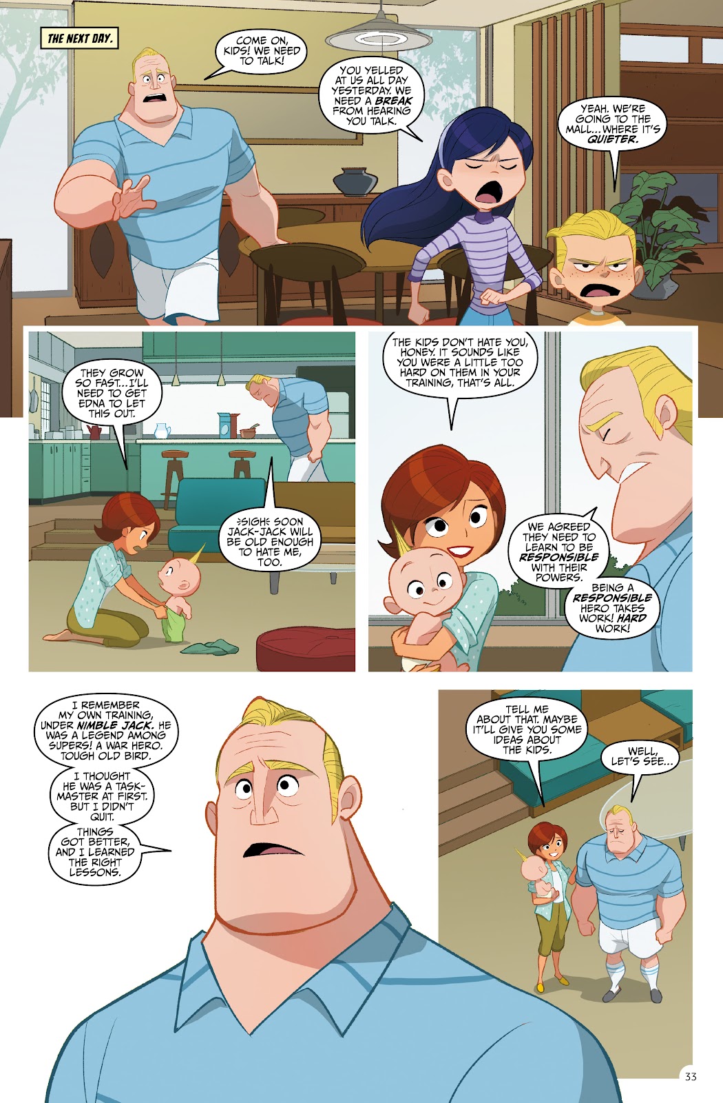 Disney/PIXAR Incredibles 2 Library Edition issue TPB (Part 1) - Page 32