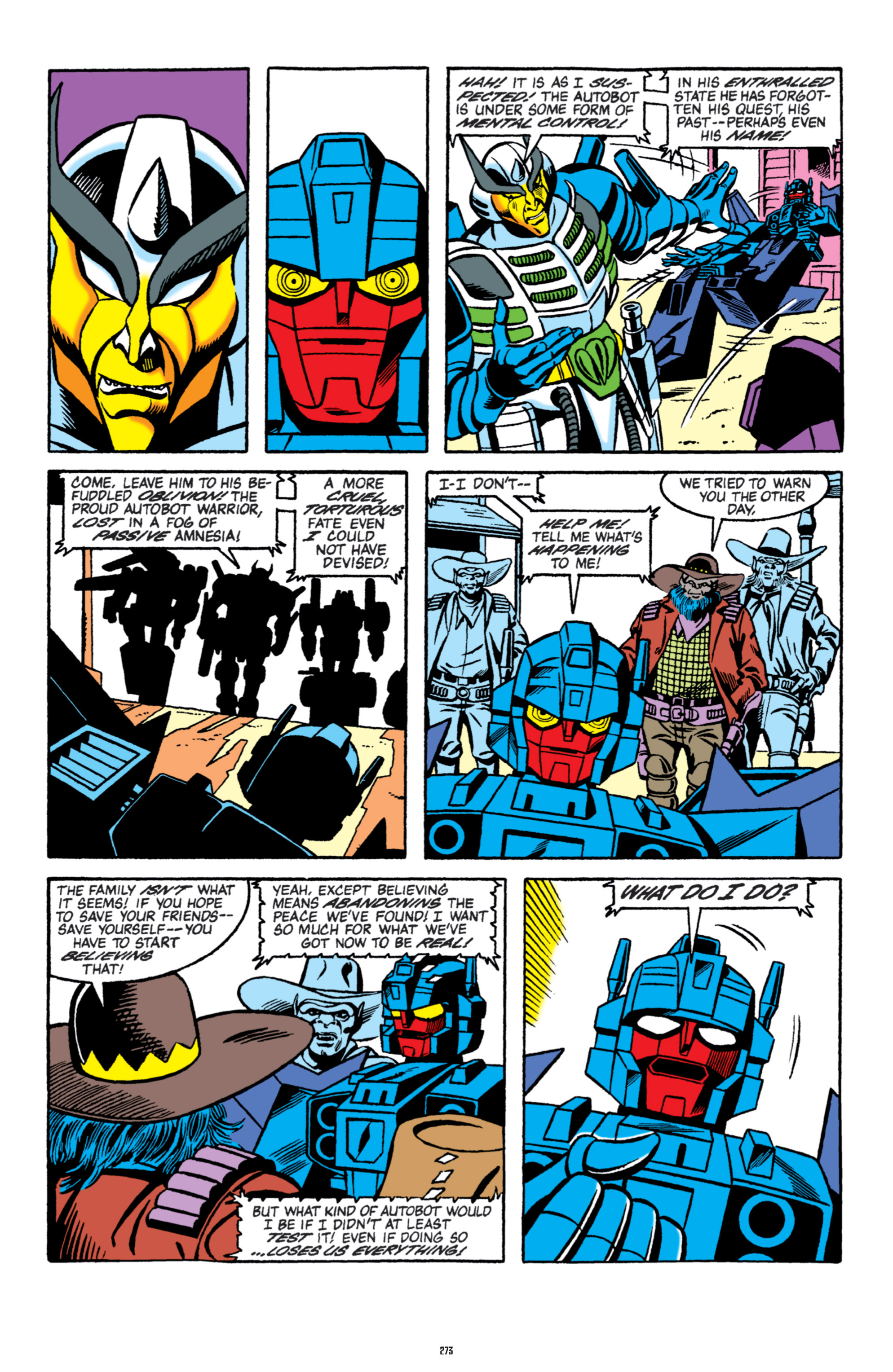 Read online The Transformers Classics comic -  Issue # TPB 5 - 274