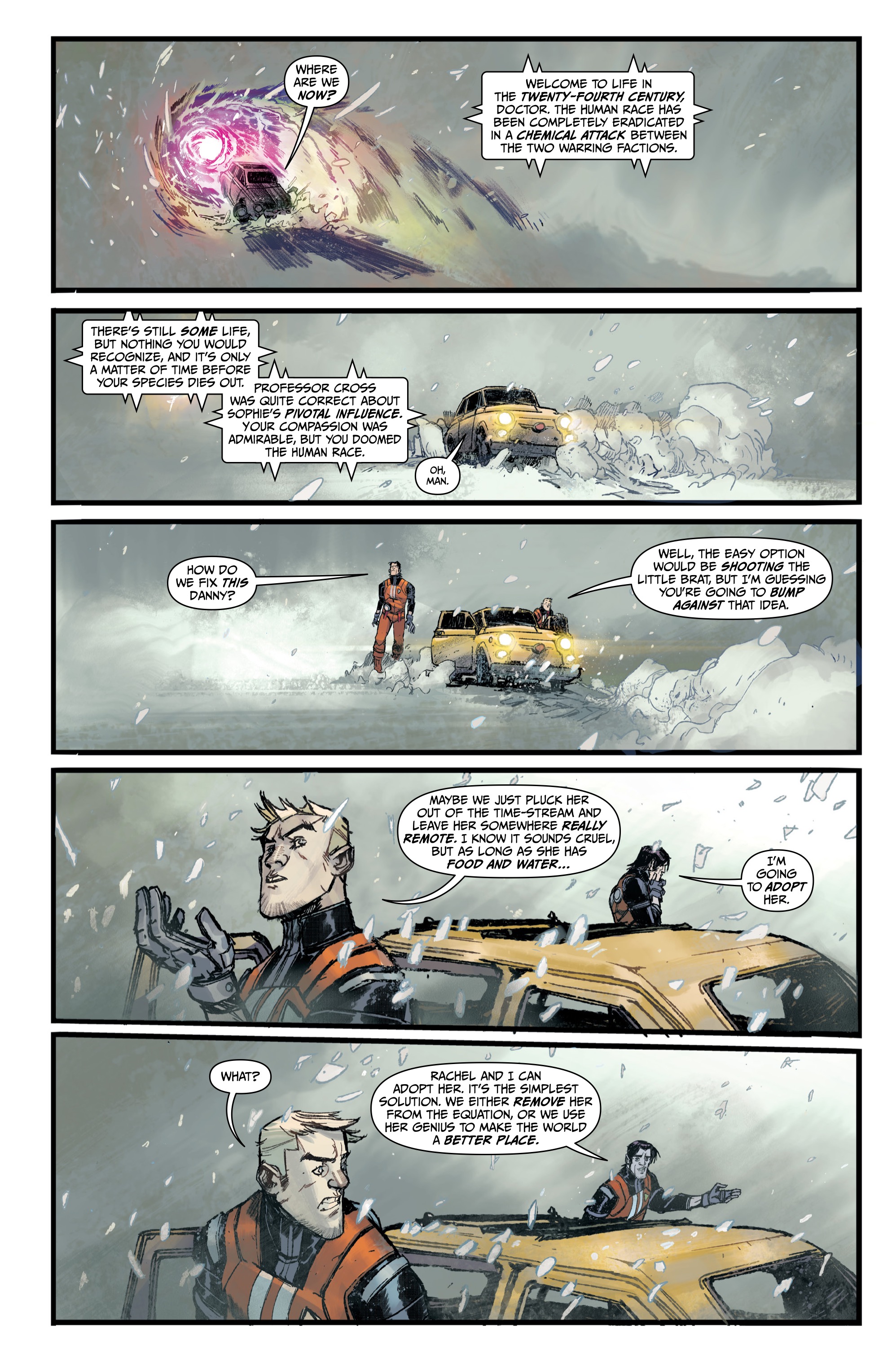 Read online Chrononauts: Futureshock comic -  Issue # _TPB - 106