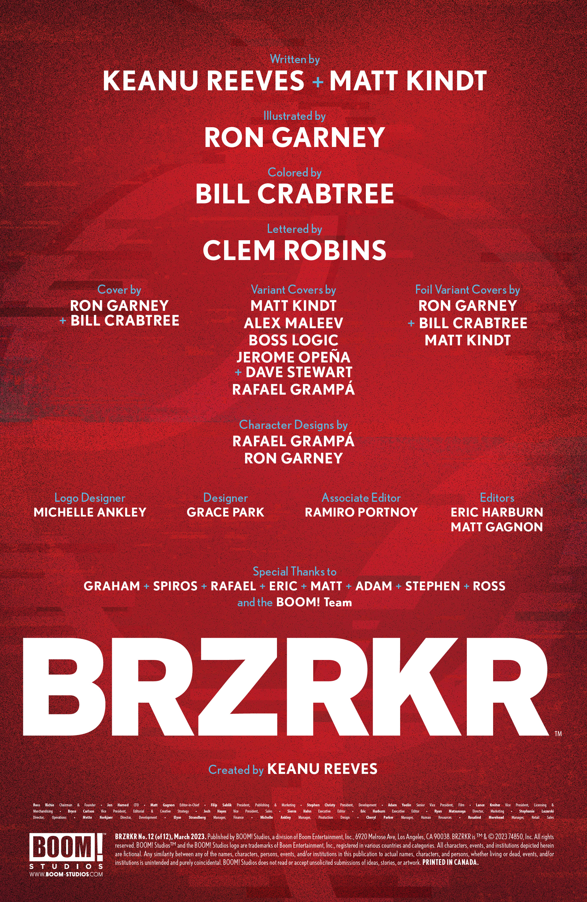 Read online BRZRKR comic -  Issue #12 - 2