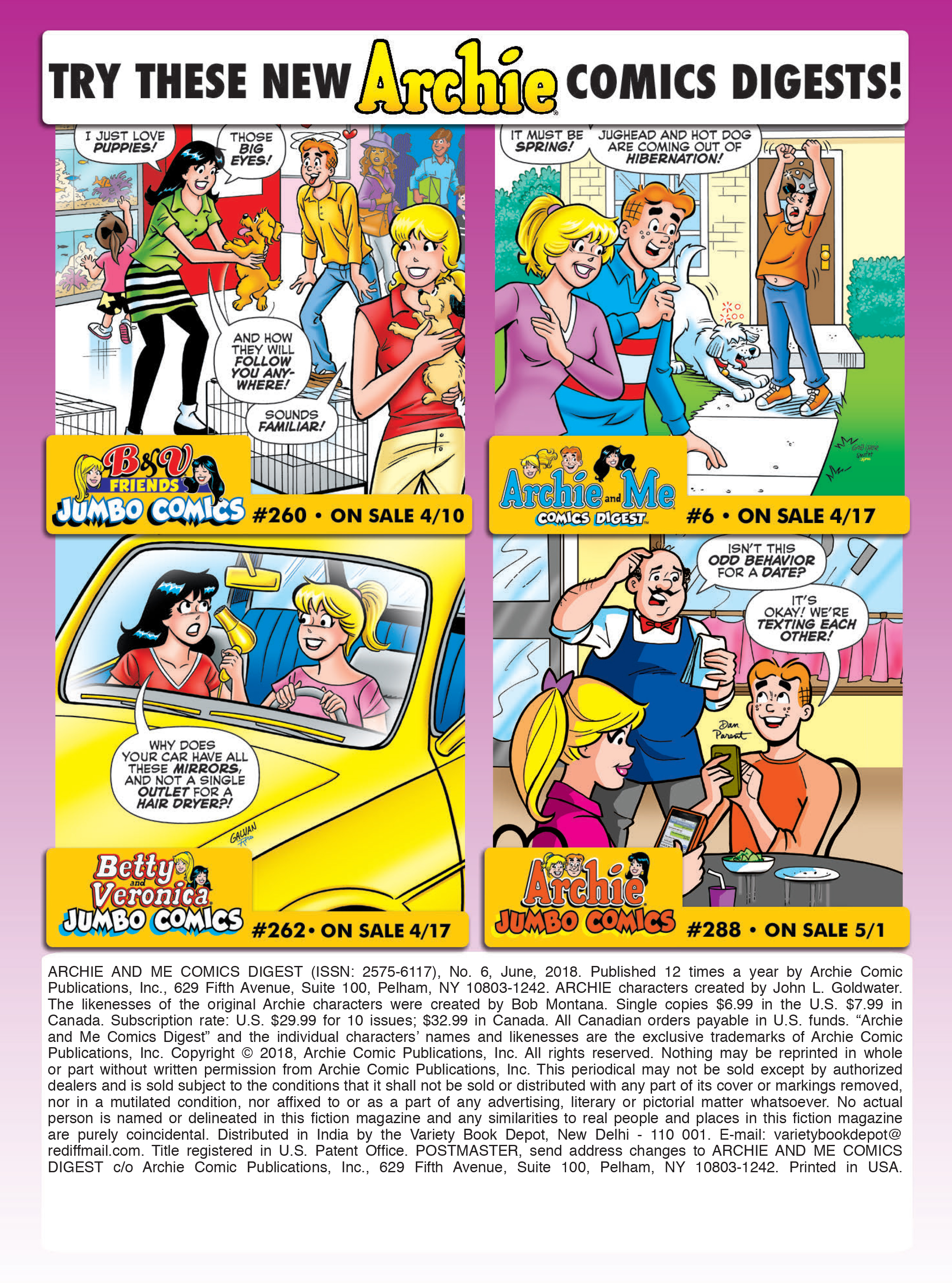 Read online Archie And Me Comics Digest comic -  Issue #6 - 120