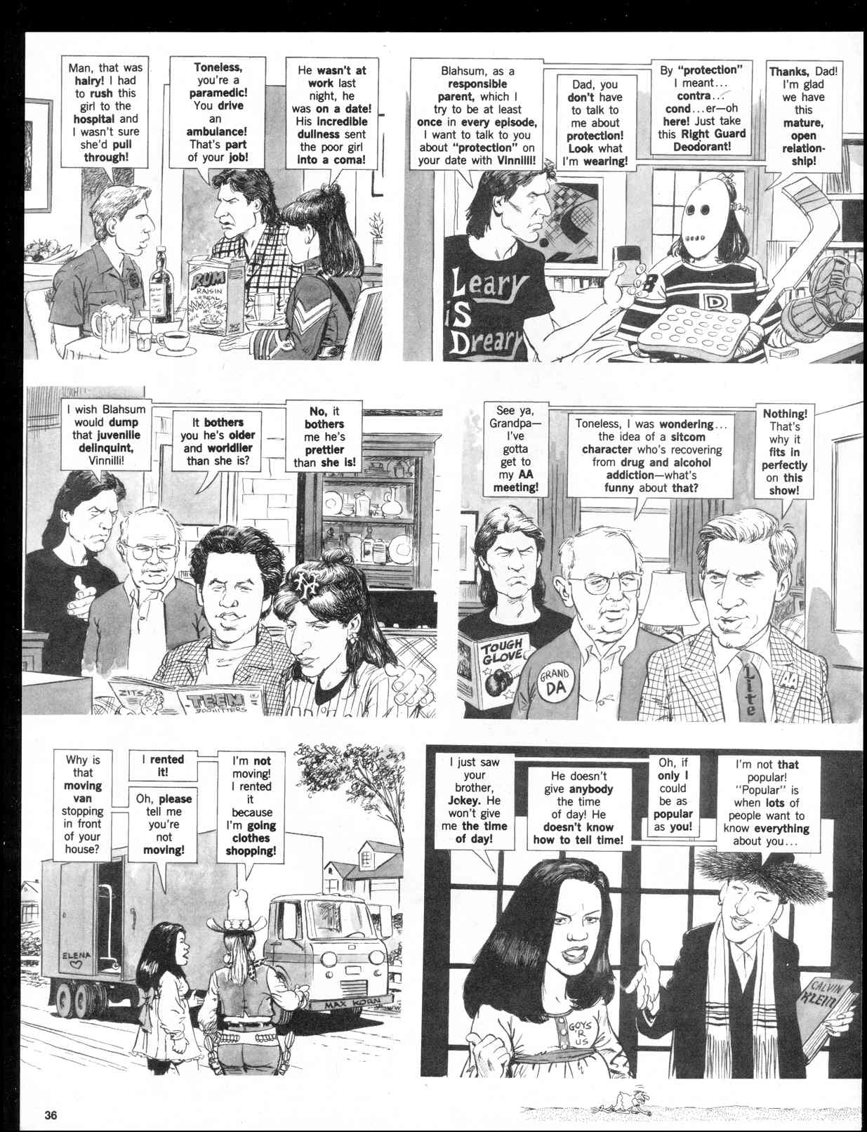 Read online MAD comic -  Issue #318 - 38