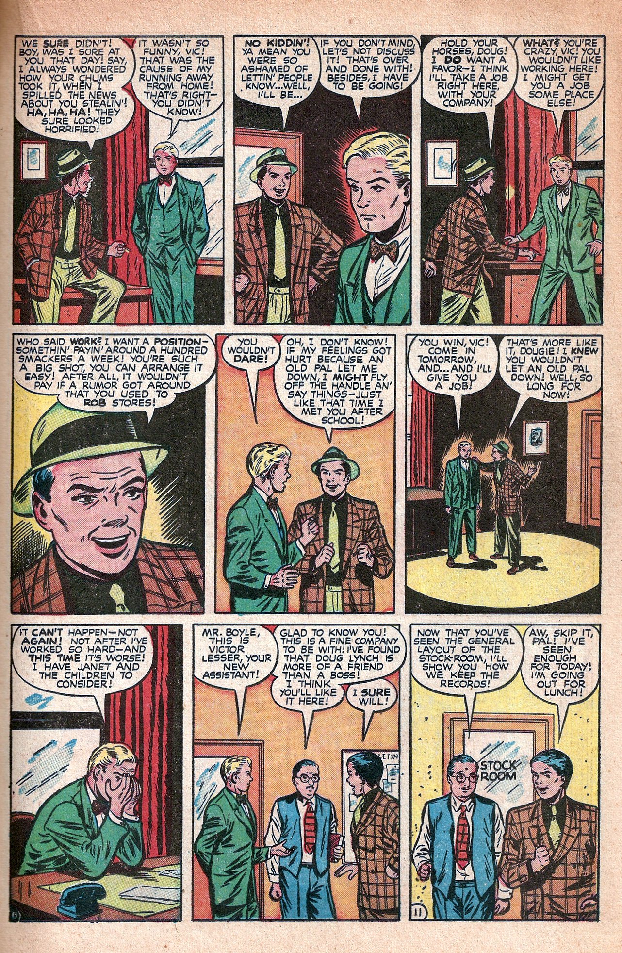 Read online Boy Comics comic -  Issue #40 - 29