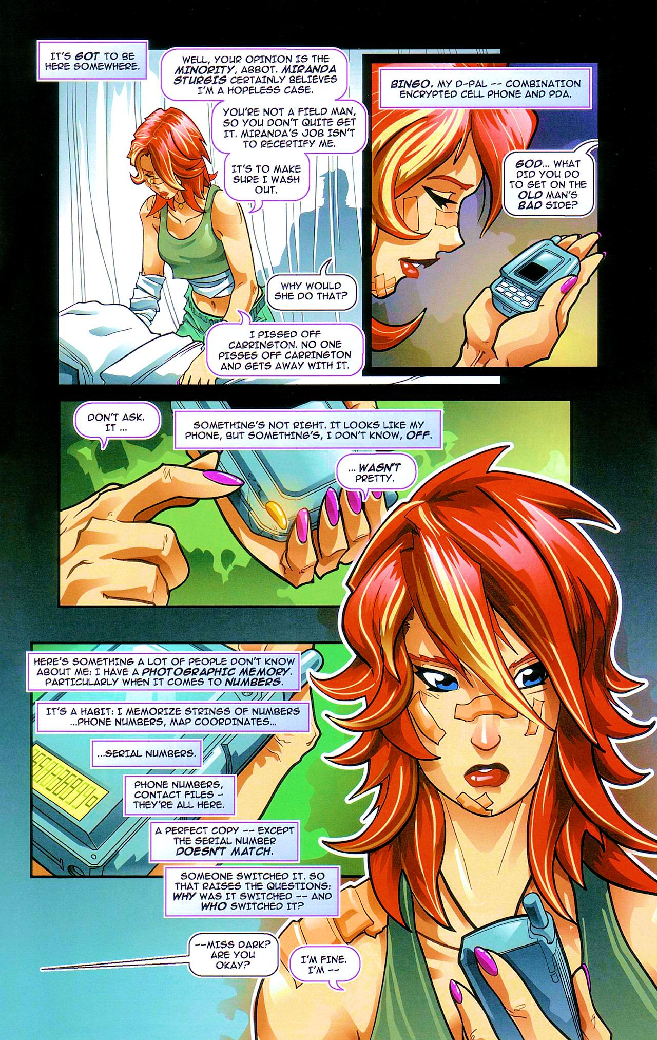 Read online Perfect Dark: Janus Tears comic -  Issue #1 - 16