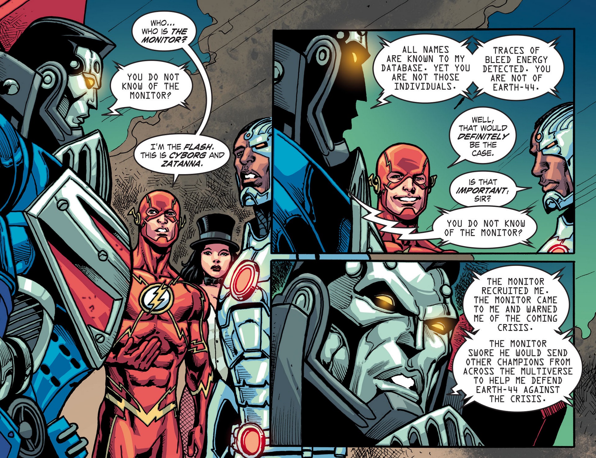 Read online Infinite Crisis: Fight for the Multiverse [I] comic -  Issue #10 - 22
