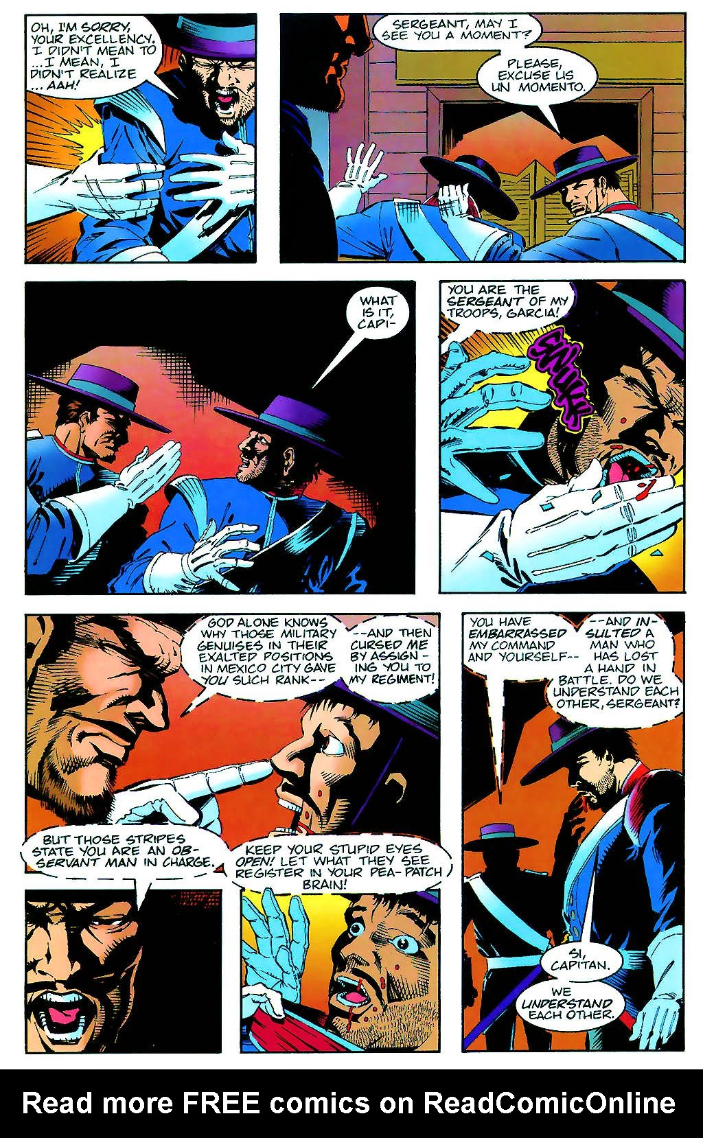 Read online Zorro (1993) comic -  Issue #6 - 20