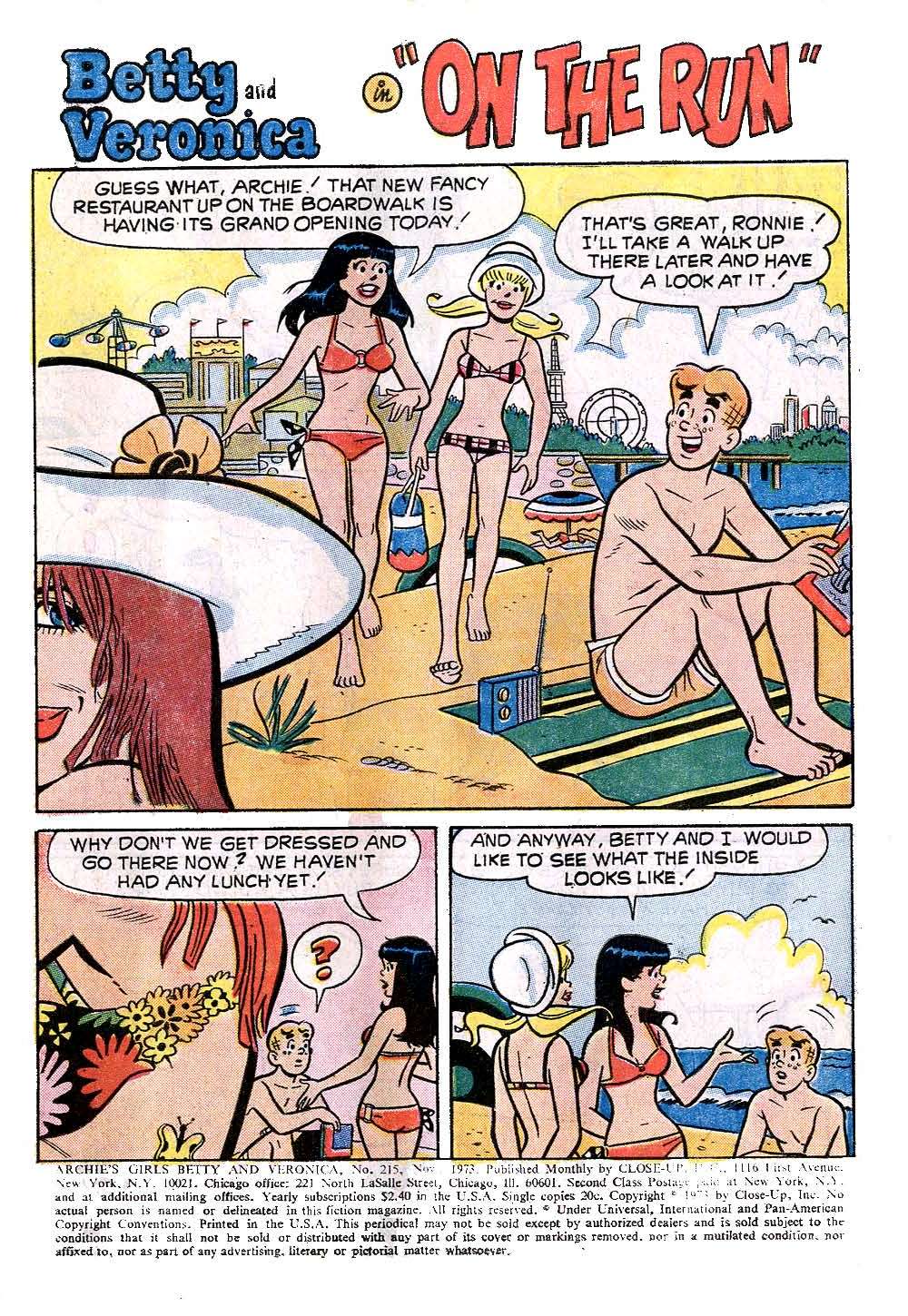 Read online Archie's Girls Betty and Veronica comic -  Issue #215 - 3