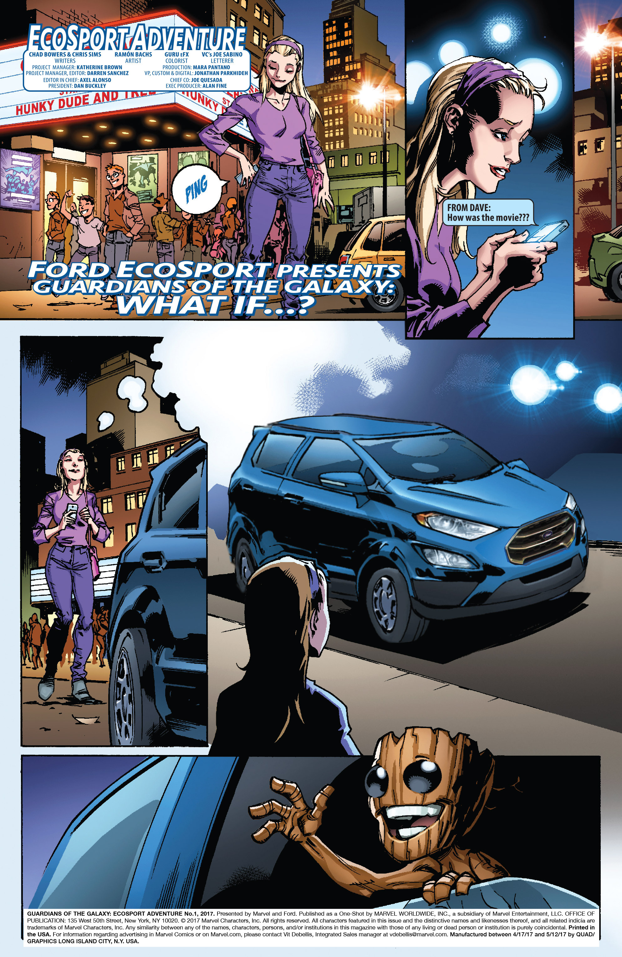 Read online Guardians of the Galaxy: EcoSport Adventure comic -  Issue # Full - 2