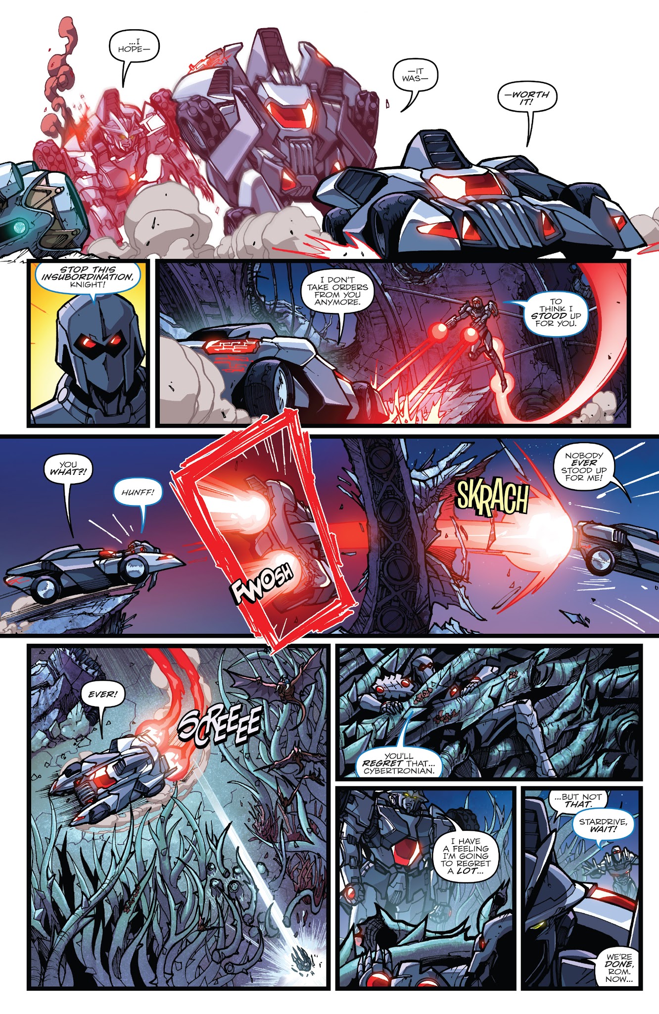 Read online ROM vs. Transformers: Shining Armor comic -  Issue # _TPB 1 - 85