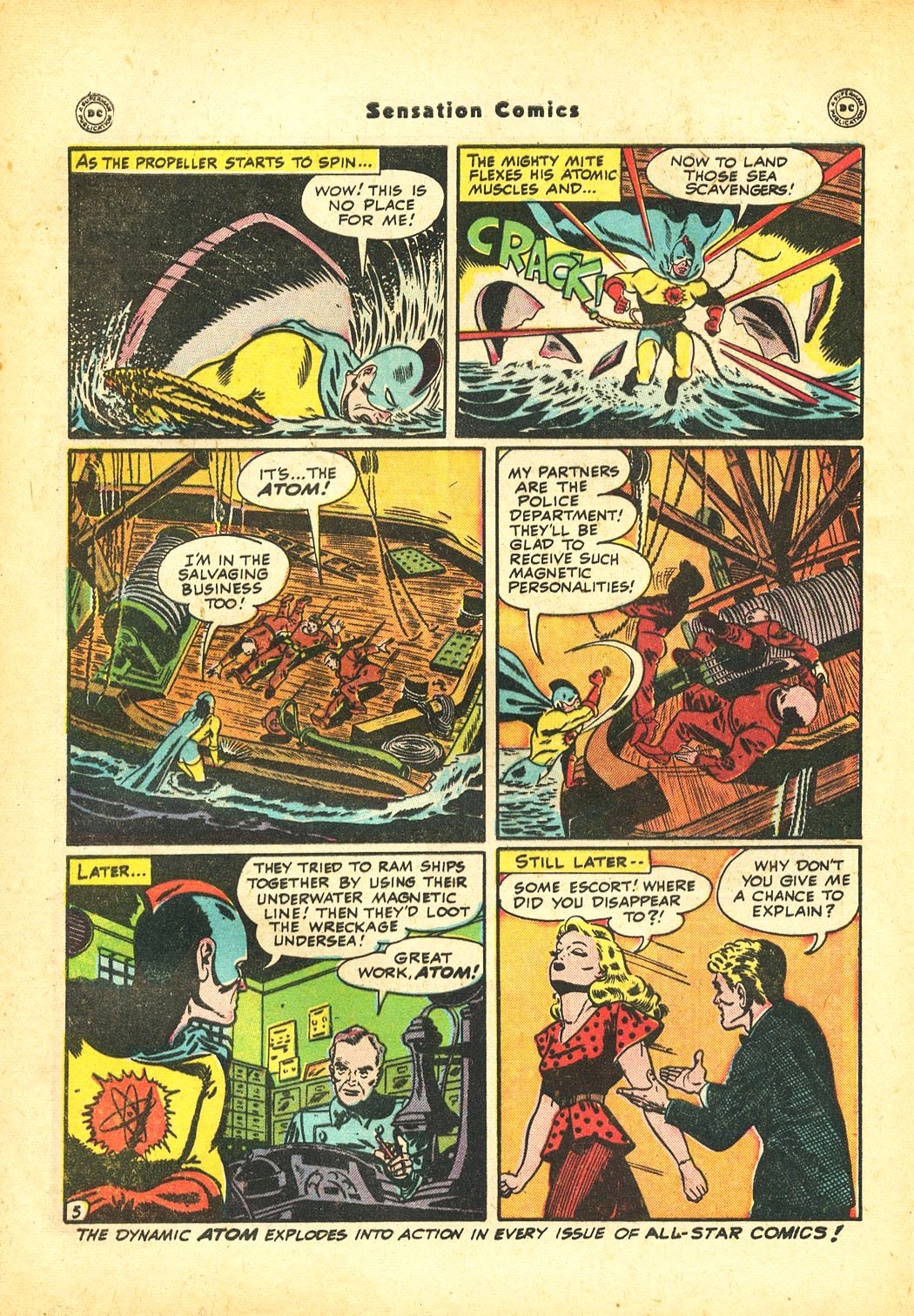 Read online Sensation (Mystery) Comics comic -  Issue #86 - 40