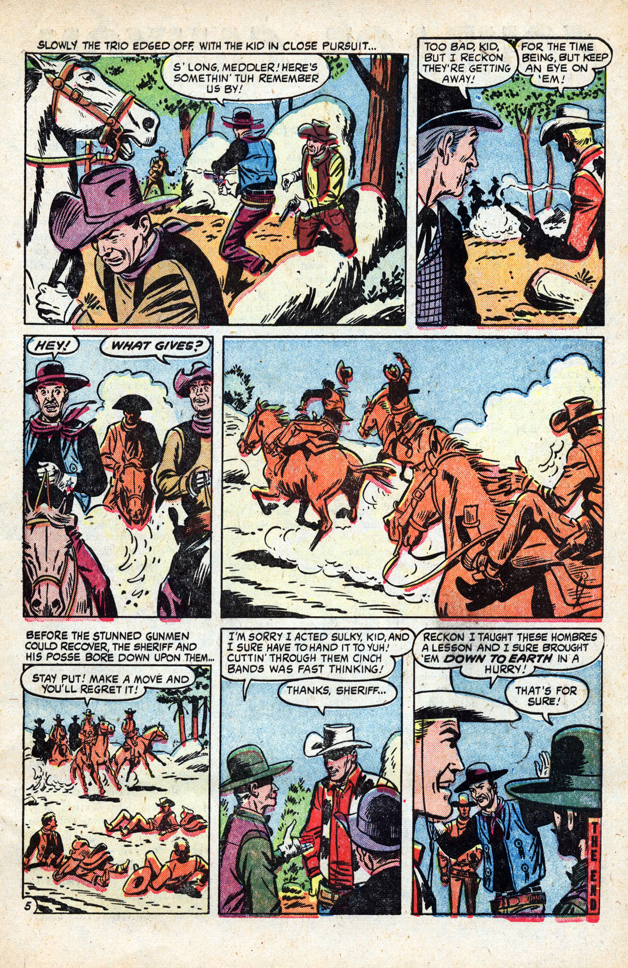 Read online Kid Colt Outlaw comic -  Issue #57 - 7