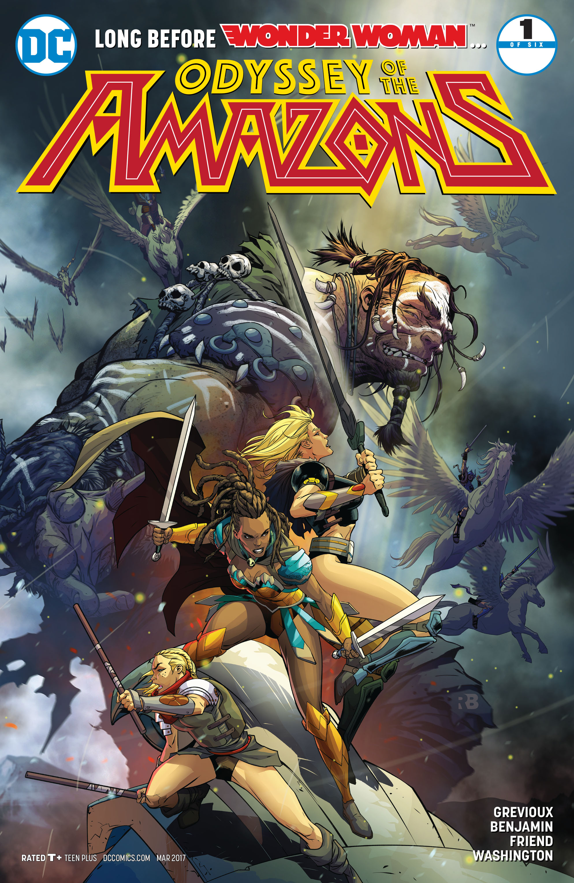 Read online The Odyssey of the Amazons comic -  Issue #1 - 1