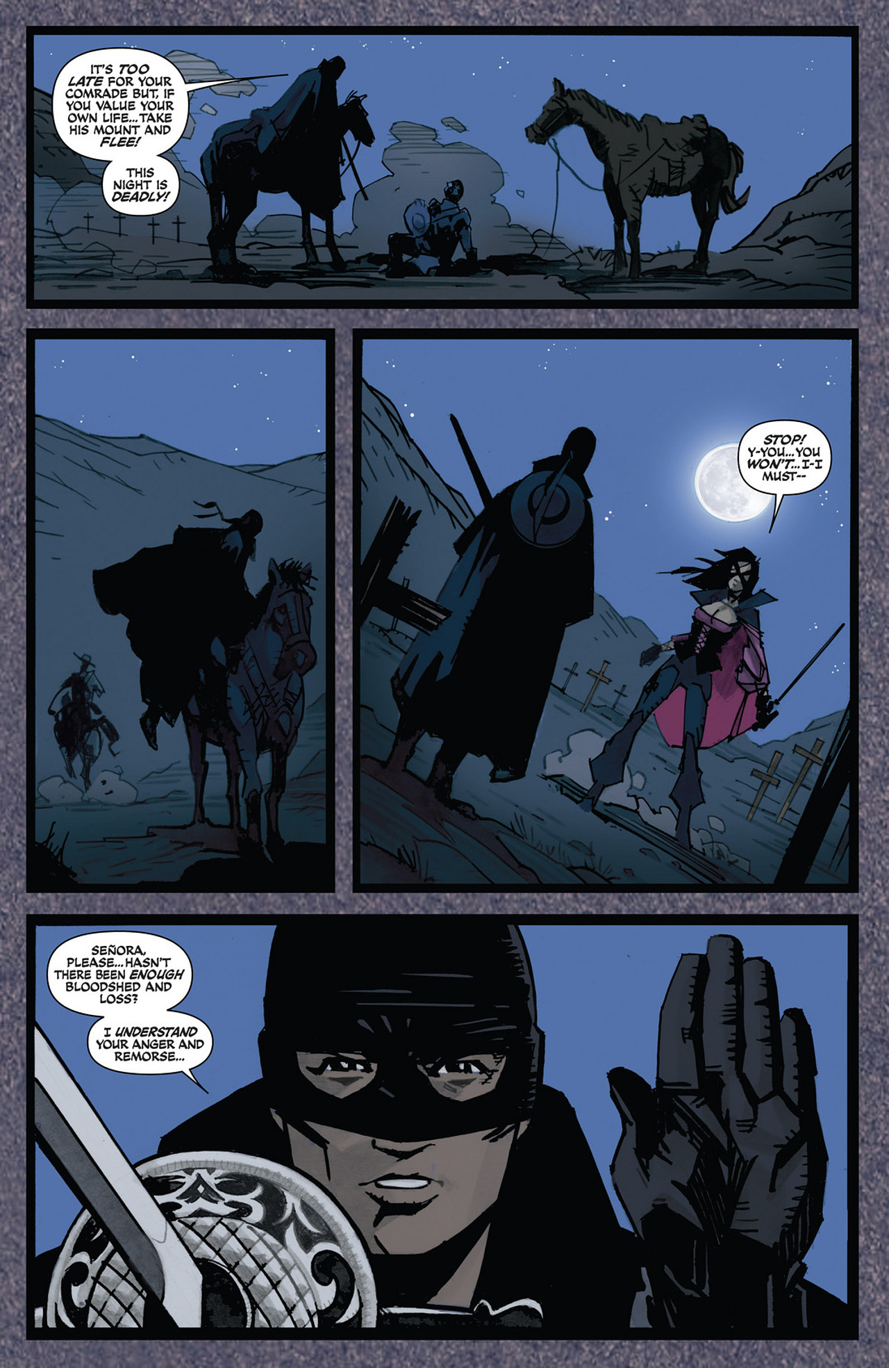 Read online Zorro Rides Again comic -  Issue #12 - 19