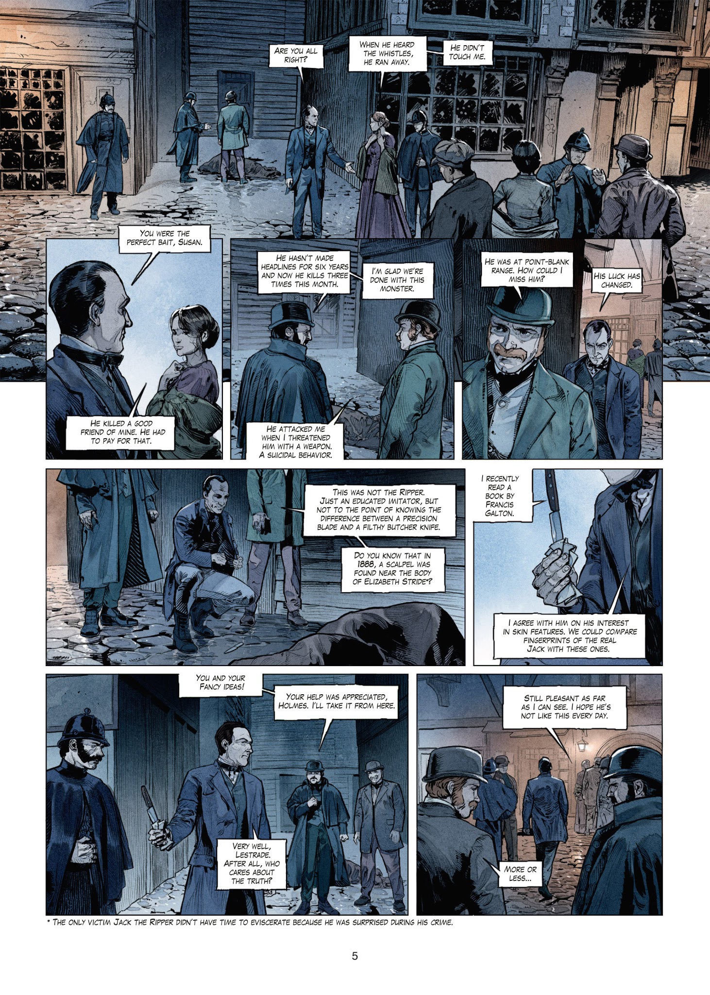 Read online Sherlock Holmes Society comic -  Issue #1 - 5