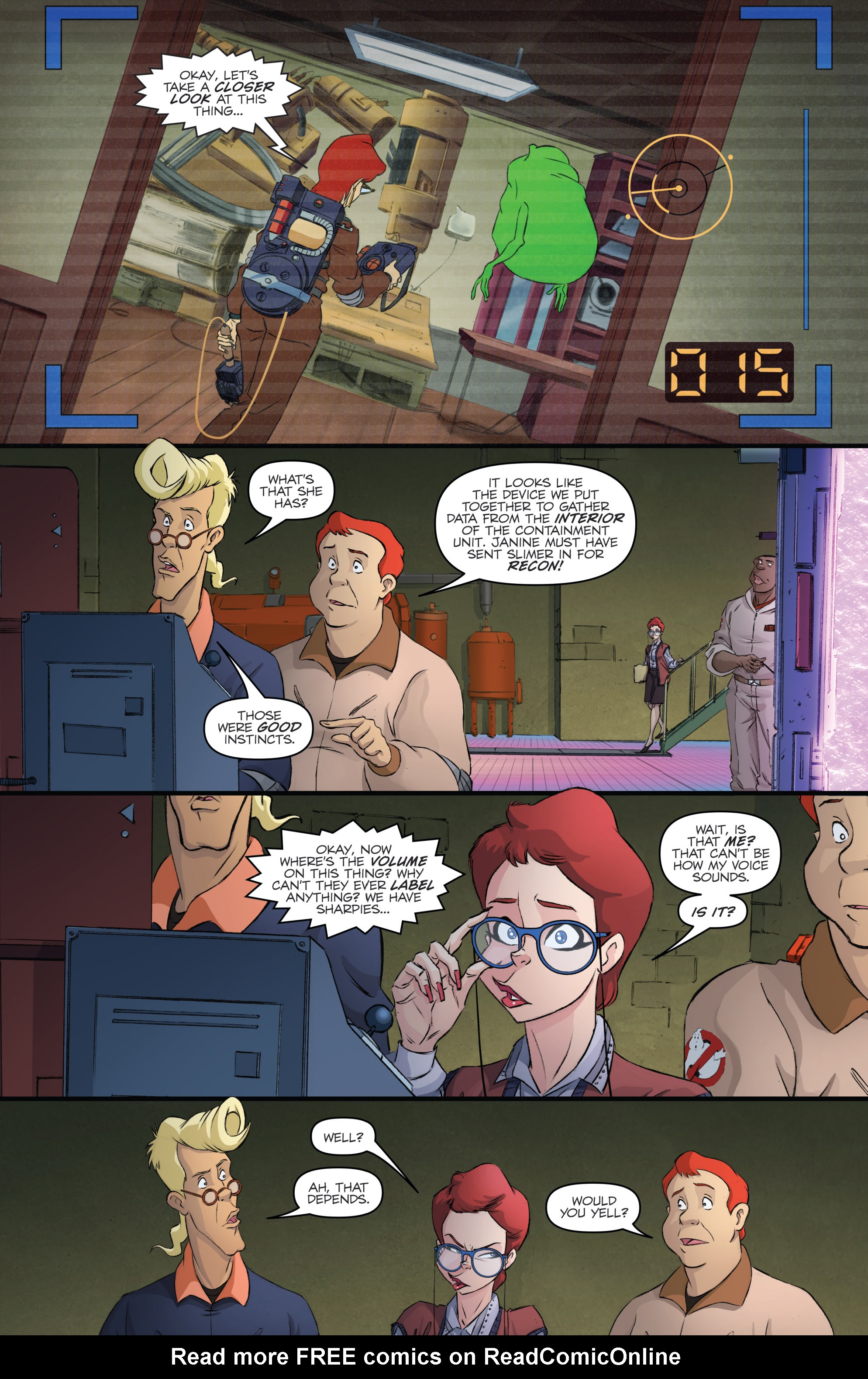 Read online Ghostbusters: Get Real comic -  Issue #3 - 8