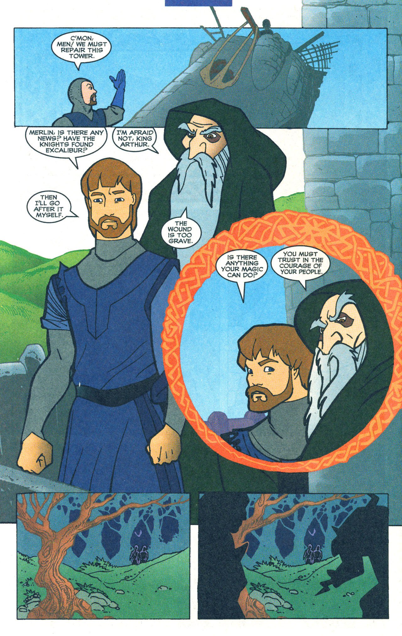 Read online Quest For Camelot comic -  Issue # Full - 20