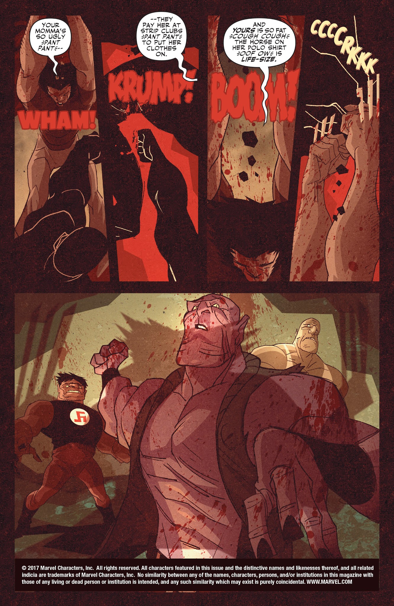 Read online Wolverine: Flies to a Spider comic -  Issue # TPB - 69