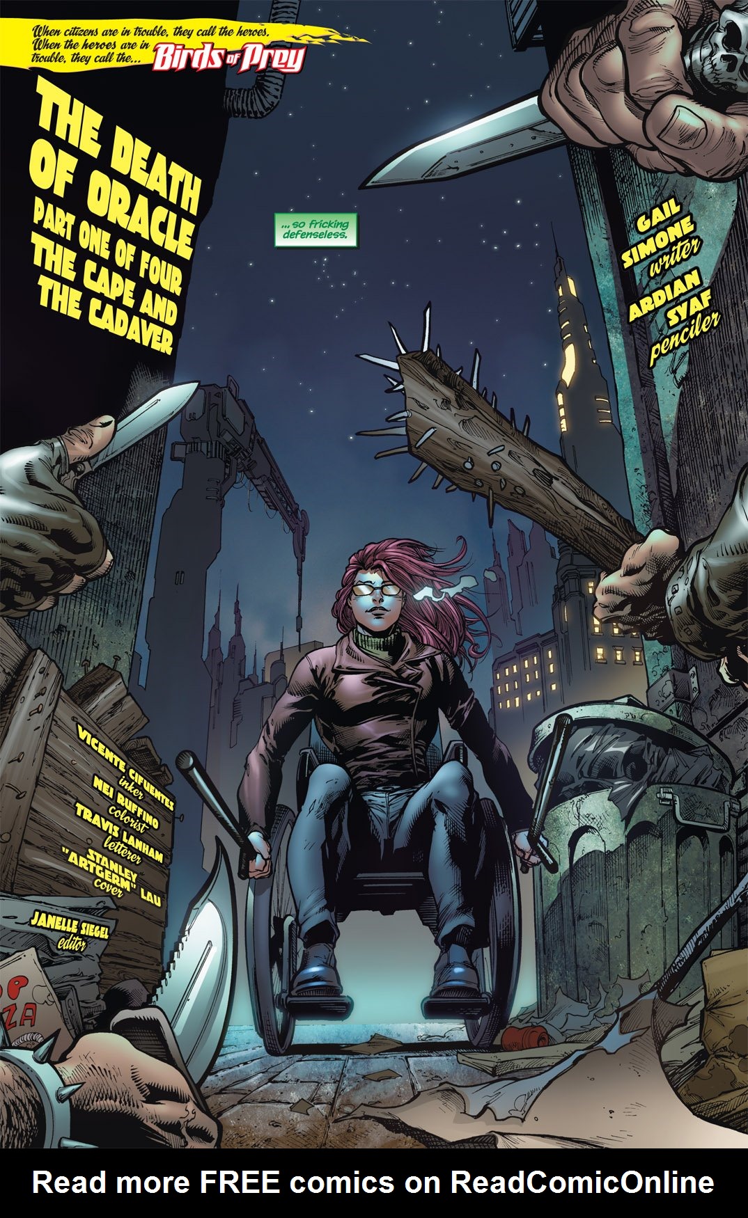 Read online Birds of Prey (2010) comic -  Issue #7 - 5