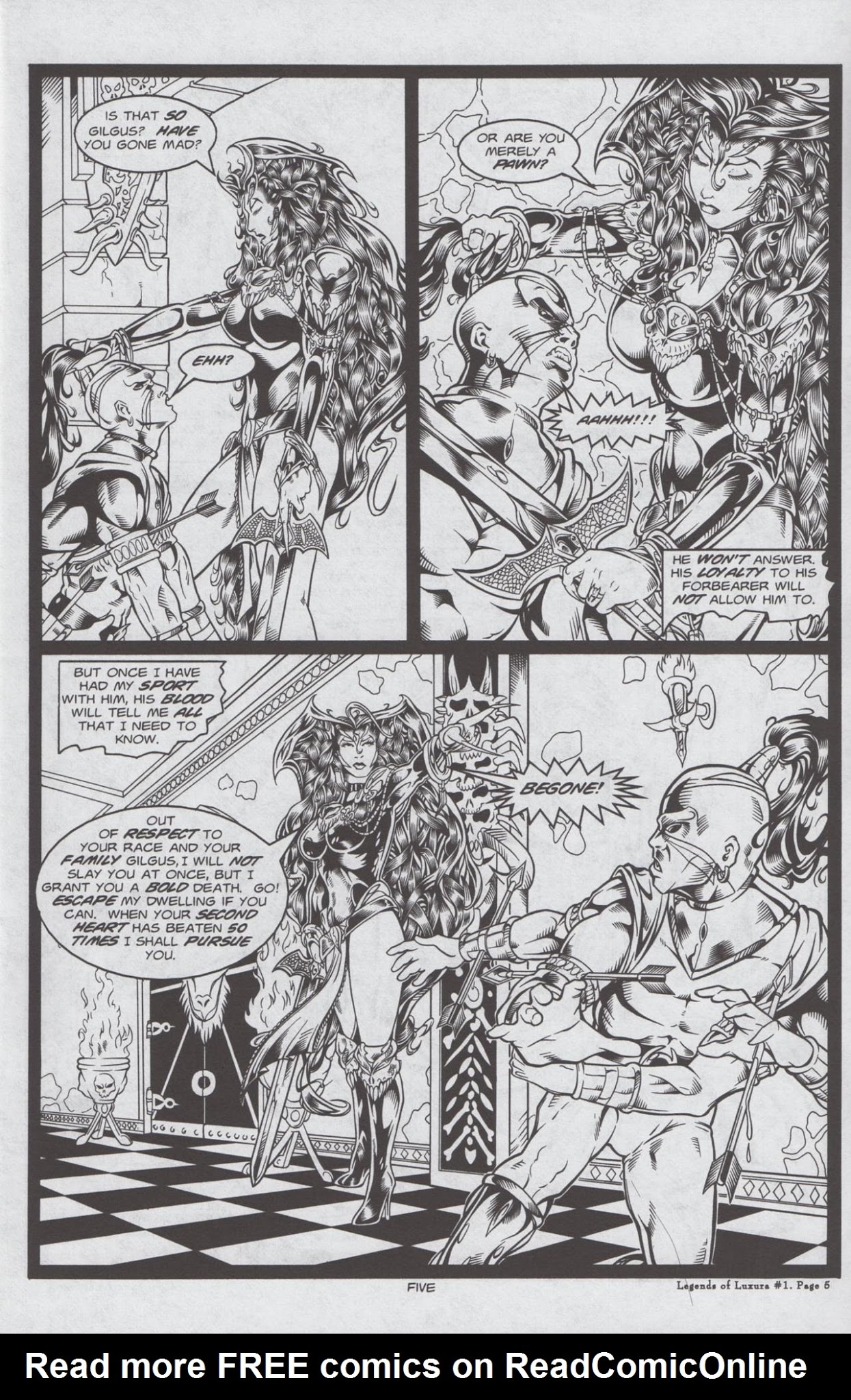 Read online Legends of Luxura comic -  Issue #1 - 7