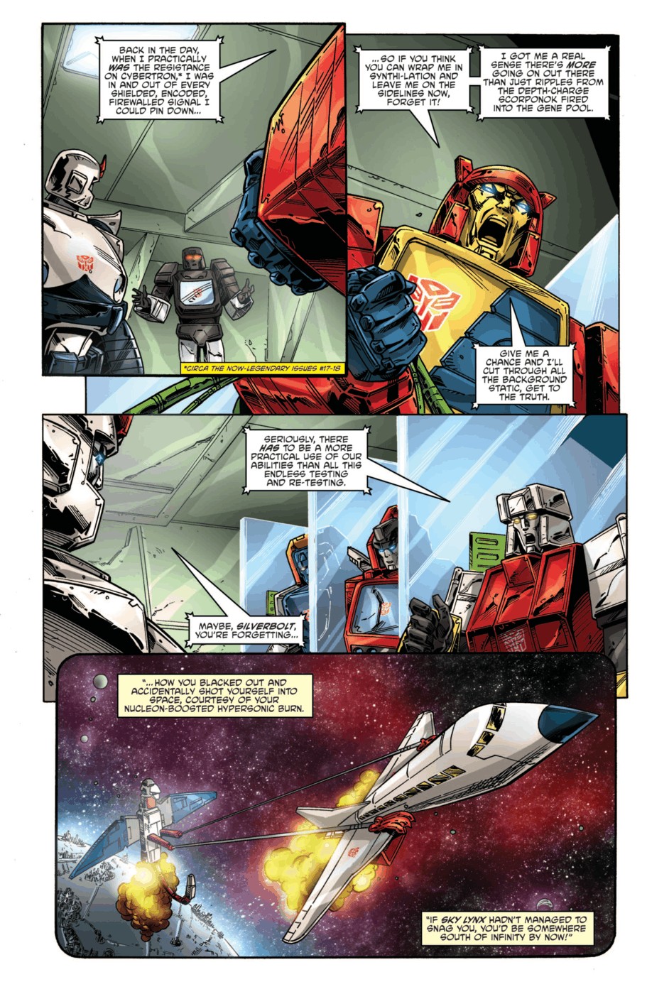 Read online The Transformers: Regeneration One comic -  Issue #92 - 9
