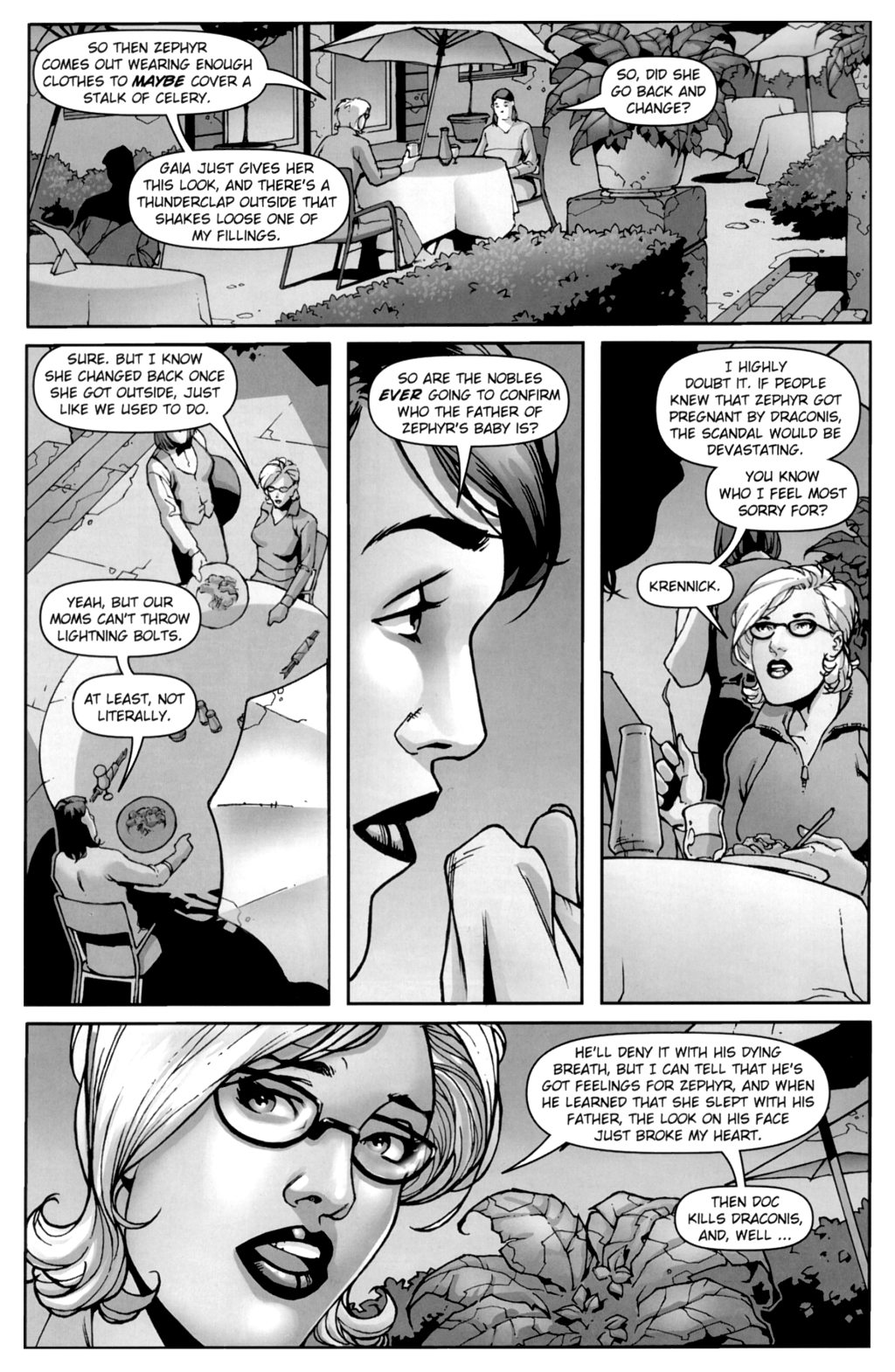 Read online Noble Causes: Distant Relatives comic -  Issue #1 - 6